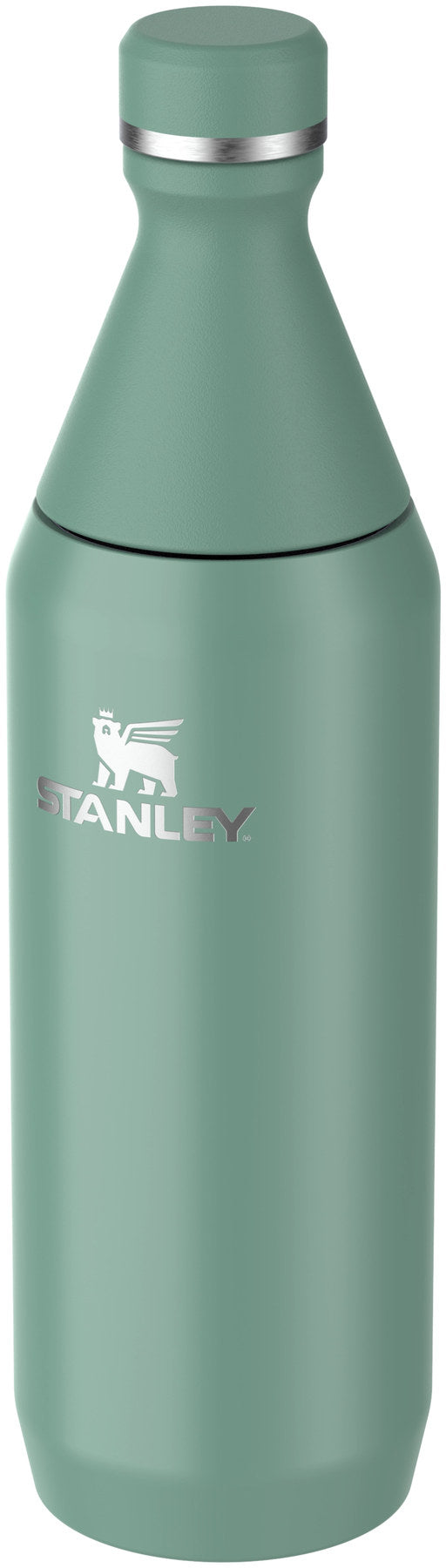 All Day Slim Flasche 0.6l spring green gloss in Grün präsentiert im Onlineshop von KAQTU Design AG. Thermosflasche ist von Stanley