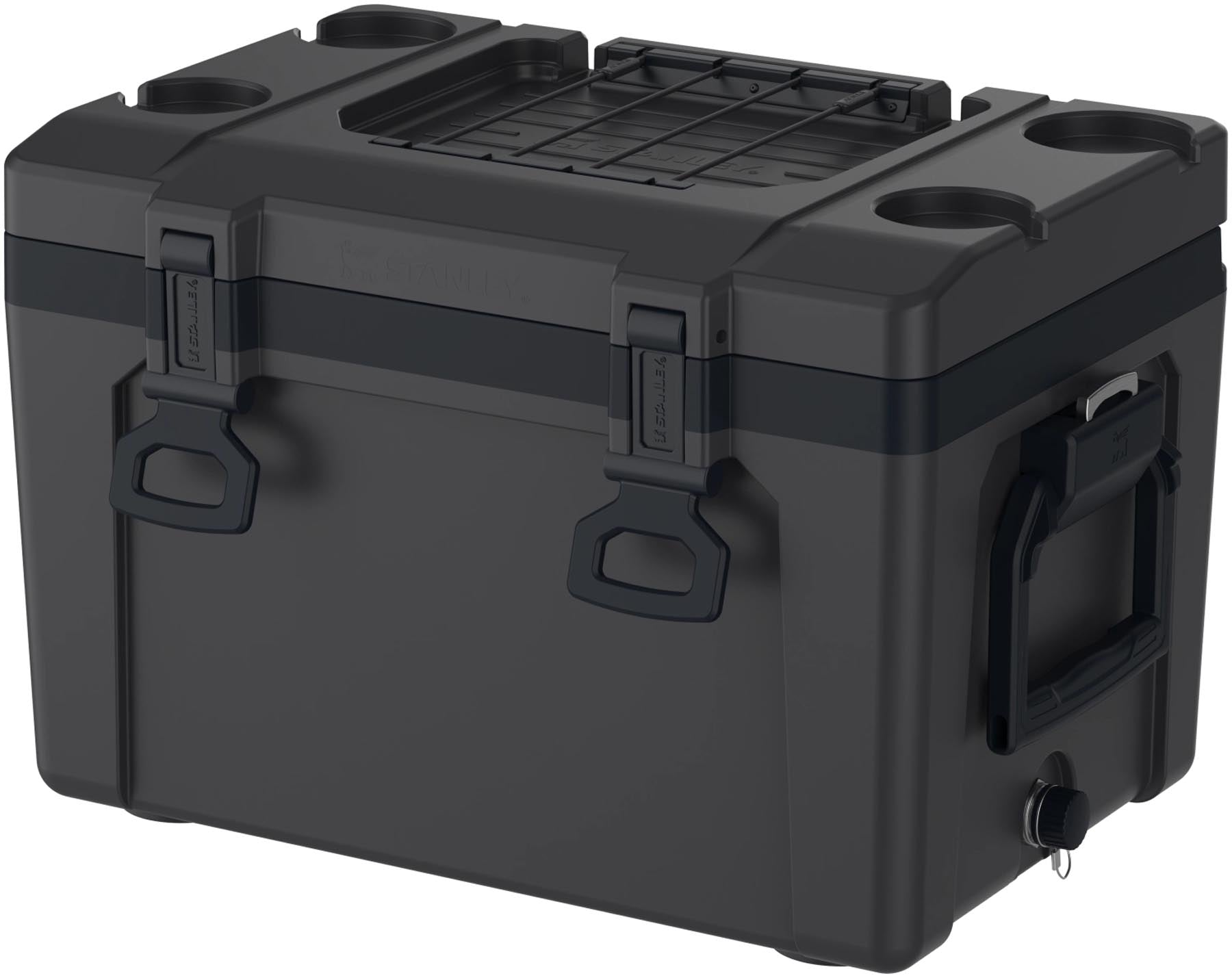 Praktische und robuste Kühltasche von Stanley in Schwarz, 23 l, perfekt für Ausflüge, Camping und Grillpartys.