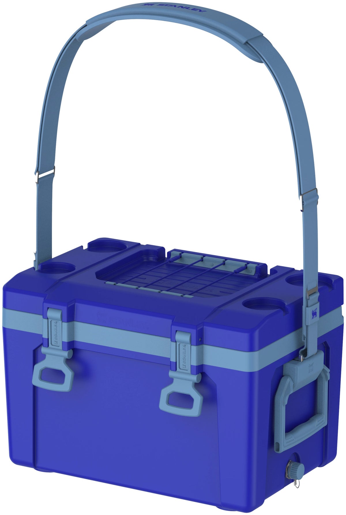 Easy-Carry Outdoor Cooler 23l cobalt in Blau präsentiert im Onlineshop von KAQTU Design AG. Kühltasche ist von Stanley