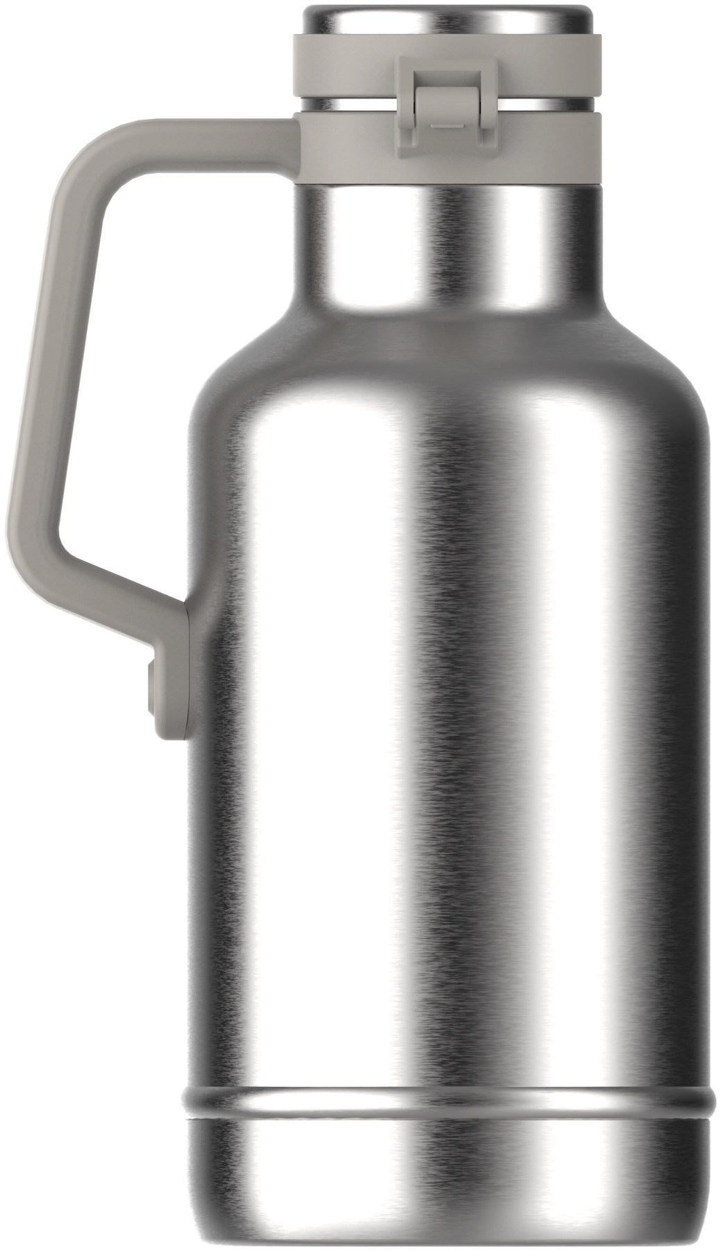 Easy-Pour Growler 1.9l stainless steel ash in Grau präsentiert im Onlineshop von KAQTU Design AG. Thermosflasche ist von Stanley