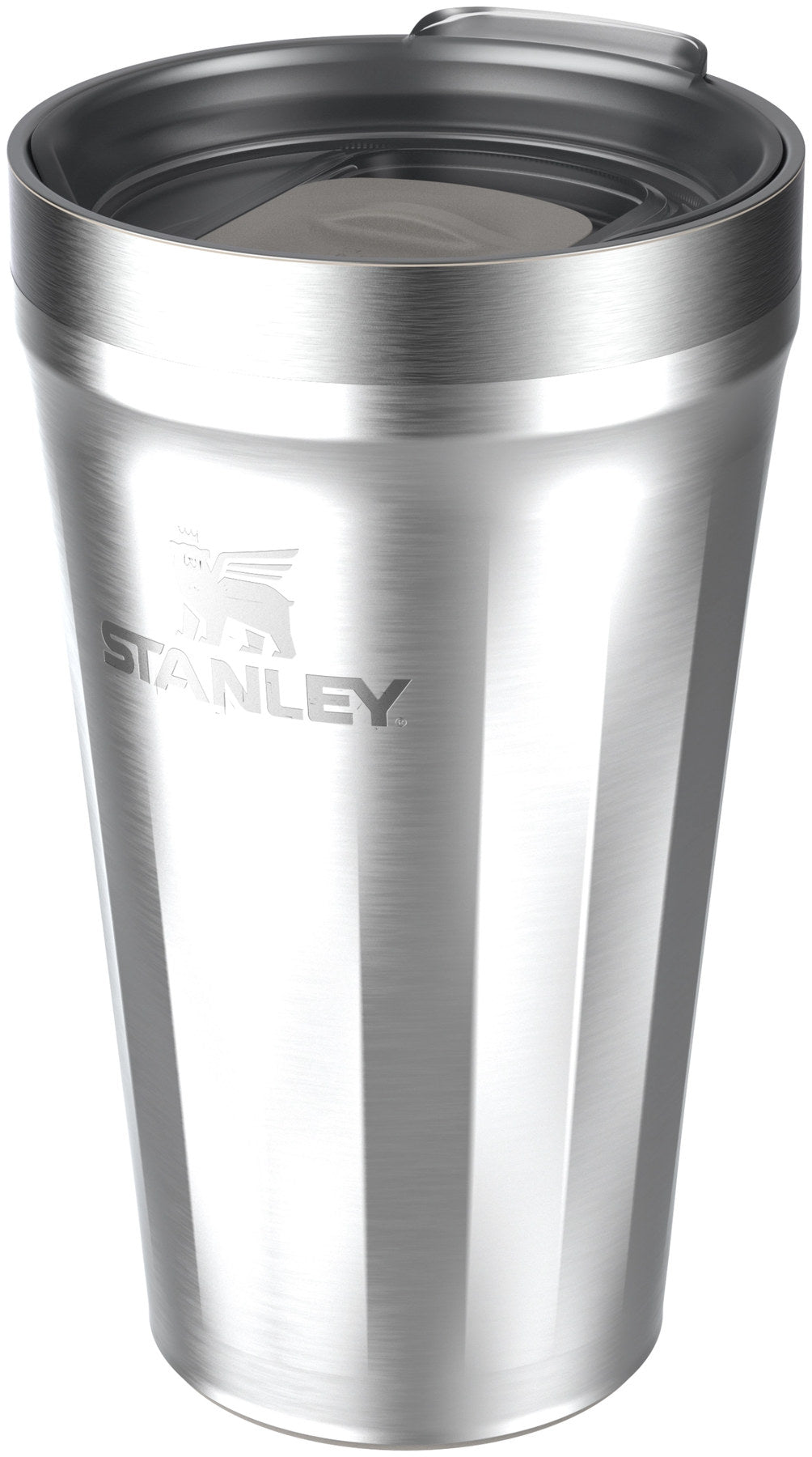 Everyday Tumbler TXT 0.47l stainless stell ash in Grau präsentiert im Onlineshop von KAQTU Design AG. Thermosflasche ist von Stanley