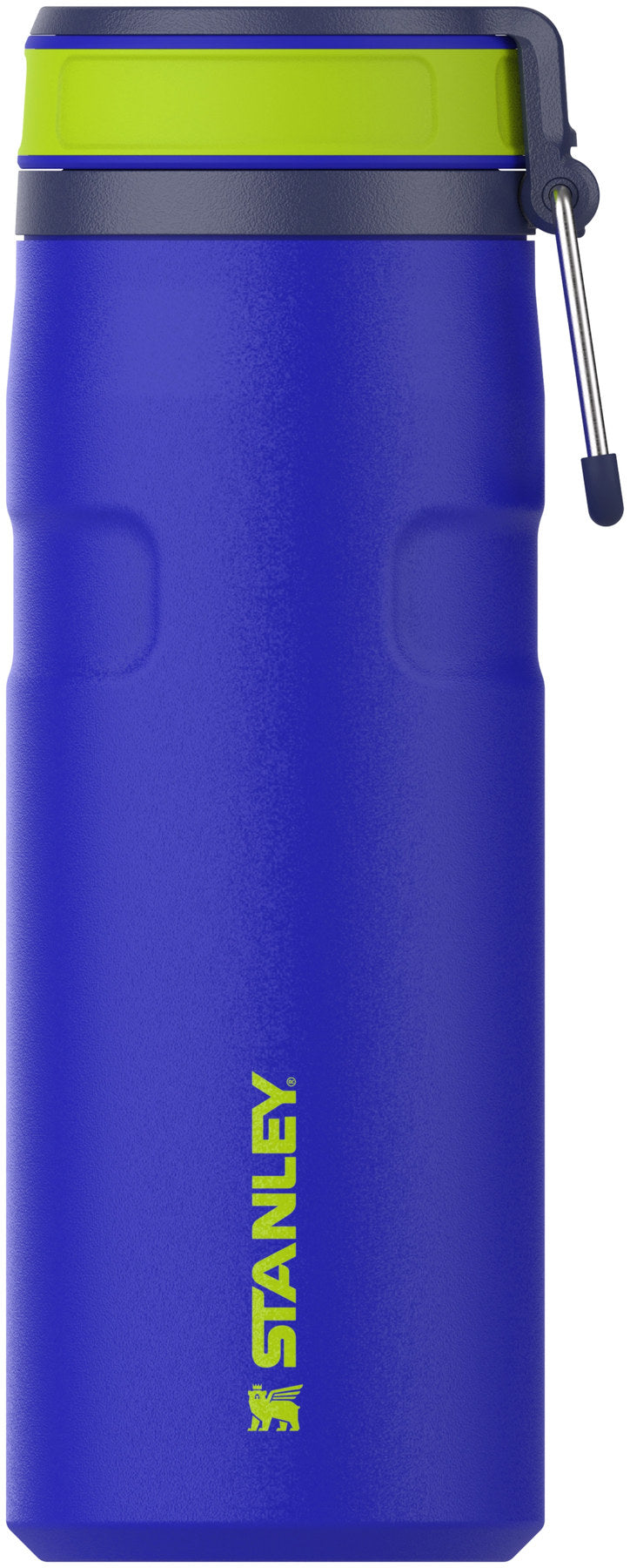 IceFlow Twist Flip Flasche 0.47l cobalt chartreuse in Blau präsentiert im Onlineshop von KAQTU Design AG. Thermosflasche ist von Stanley