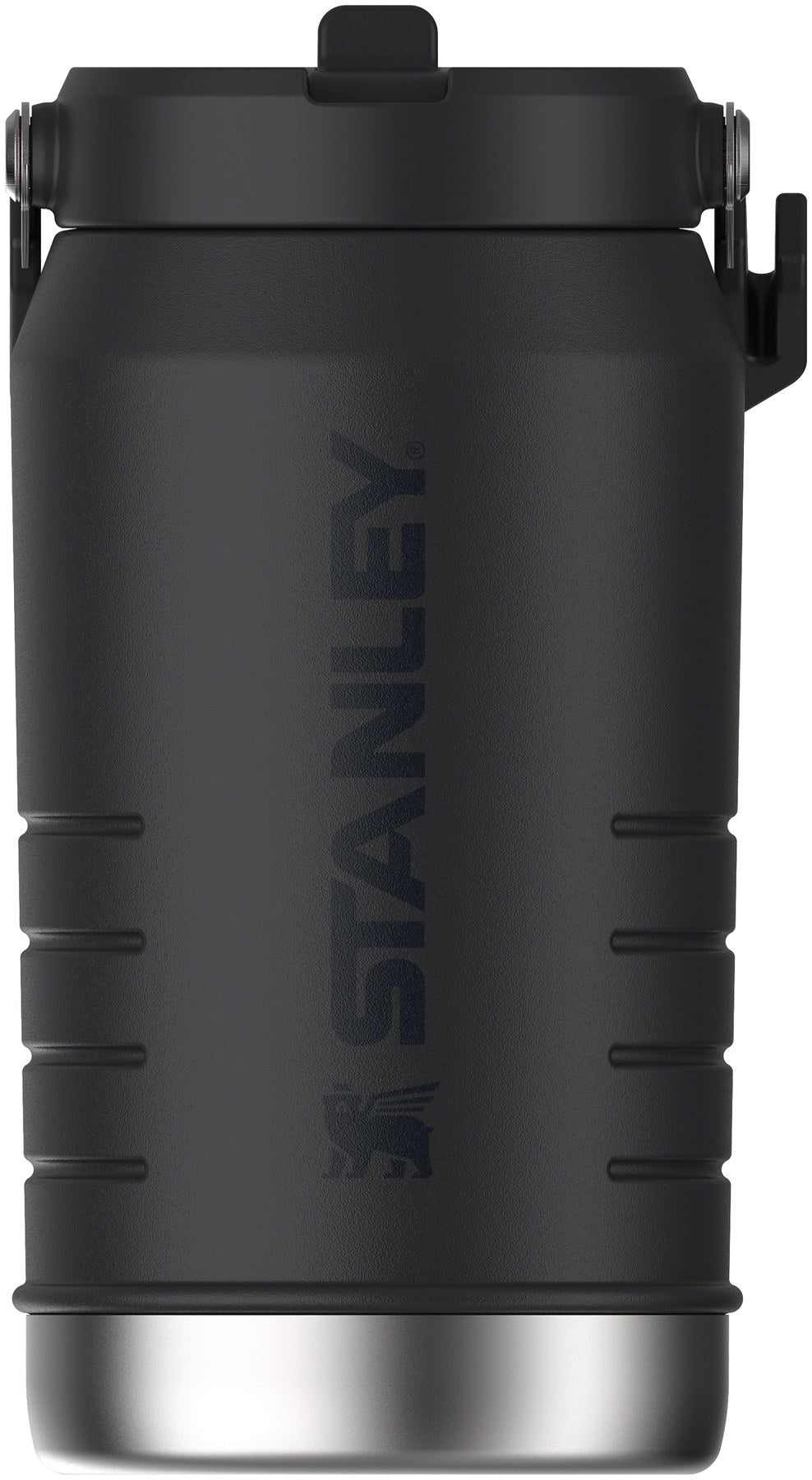 IceFlow Flip Straw Getränkespender 1.9l black 2.0 in Schwarz präsentiert im Onlineshop von KAQTU Design AG. Thermosflasche ist von Stanley