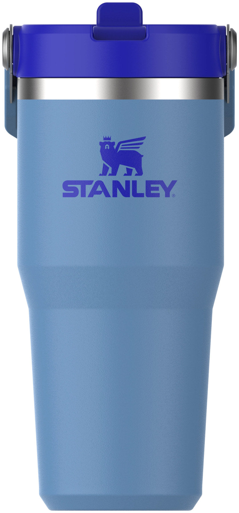 IceFlow Flip Straw Becher 0.41l blue sky in Blau präsentiert im Onlineshop von KAQTU Design AG. Thermosflasche ist von Stanley