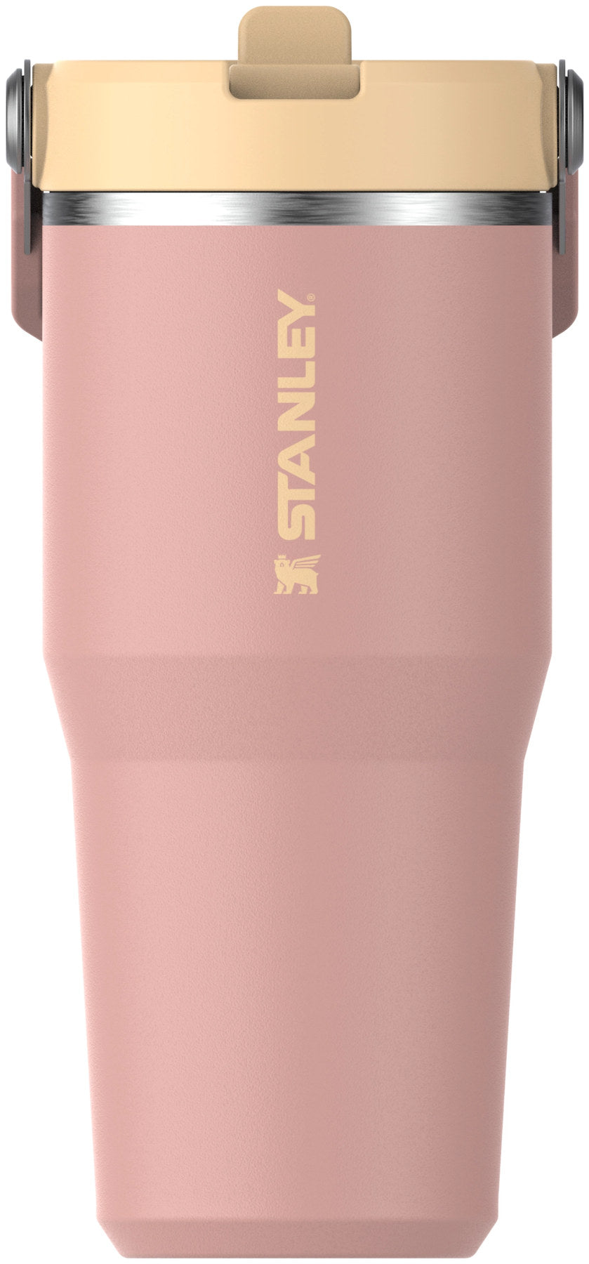 IceFlow Flip Straw Becher 0.41l peach rose in Pink präsentiert im Onlineshop von KAQTU Design AG. Thermosflasche ist von Stanley