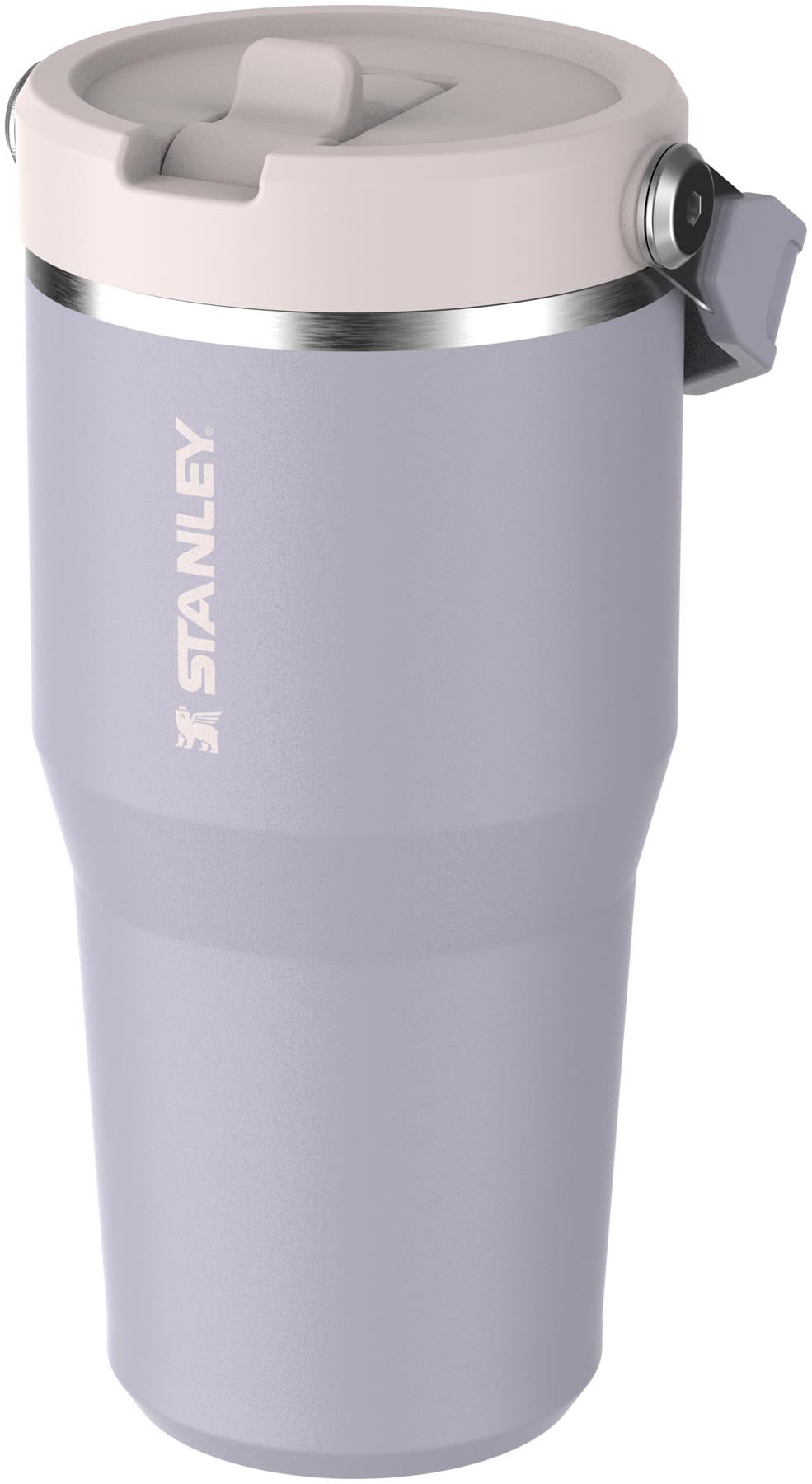 Vielseitiger Stanley IceFlow Flip Straw Becher in lila (0.6l) – perfekt für unterwegs, mit isolierender Funktion und praktischem Flip-Deckel.