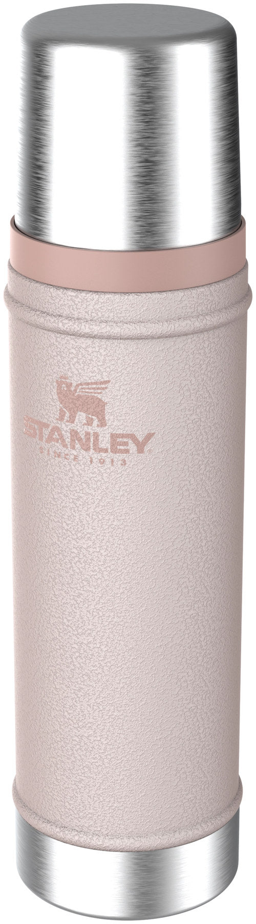 Legendary Classic Flasche 0.59l hammertone rose quartz in Pink präsentiert im Onlineshop von KAQTU Design AG. Thermosflasche ist von Stanley