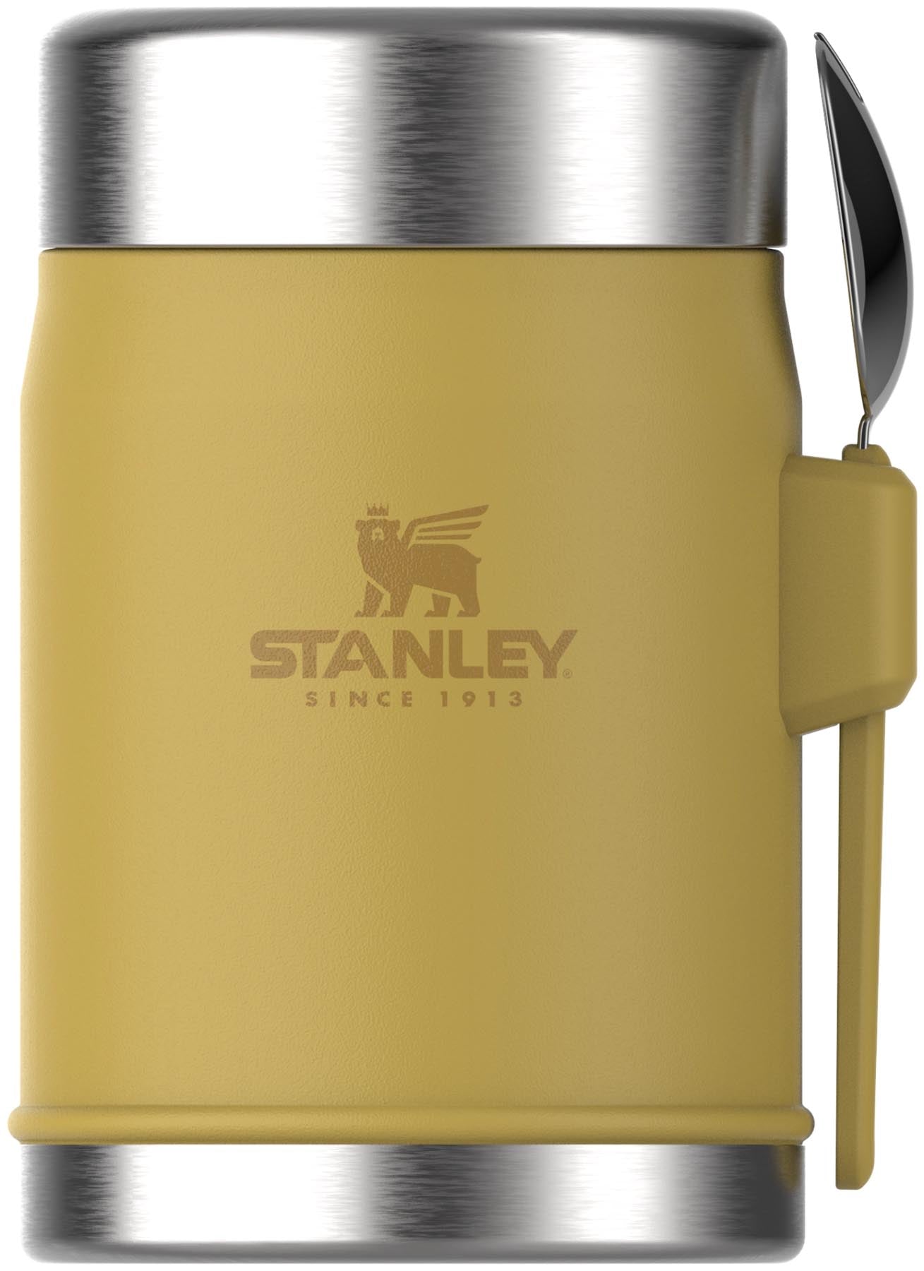 Legendary Food Jar + Spork 0.4l dijon in Gelb präsentiert im Onlineshop von KAQTU Design AG. Aufbewahrungsbehälter ist von Stanley