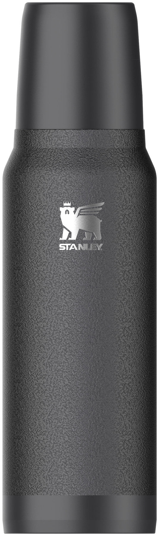 New Legend Flasche 0.94l hammertone black in Schwarz präsentiert im Onlineshop von KAQTU Design AG. Thermosflasche ist von Stanley