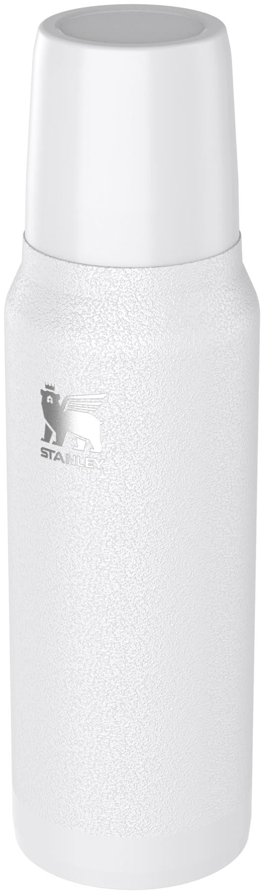 Elegante Stanley Thermosflasche in Hammertone Frost, 0.94l, robust und vielseitig, ideal für Abenteuer und den täglichen Gebrauch.