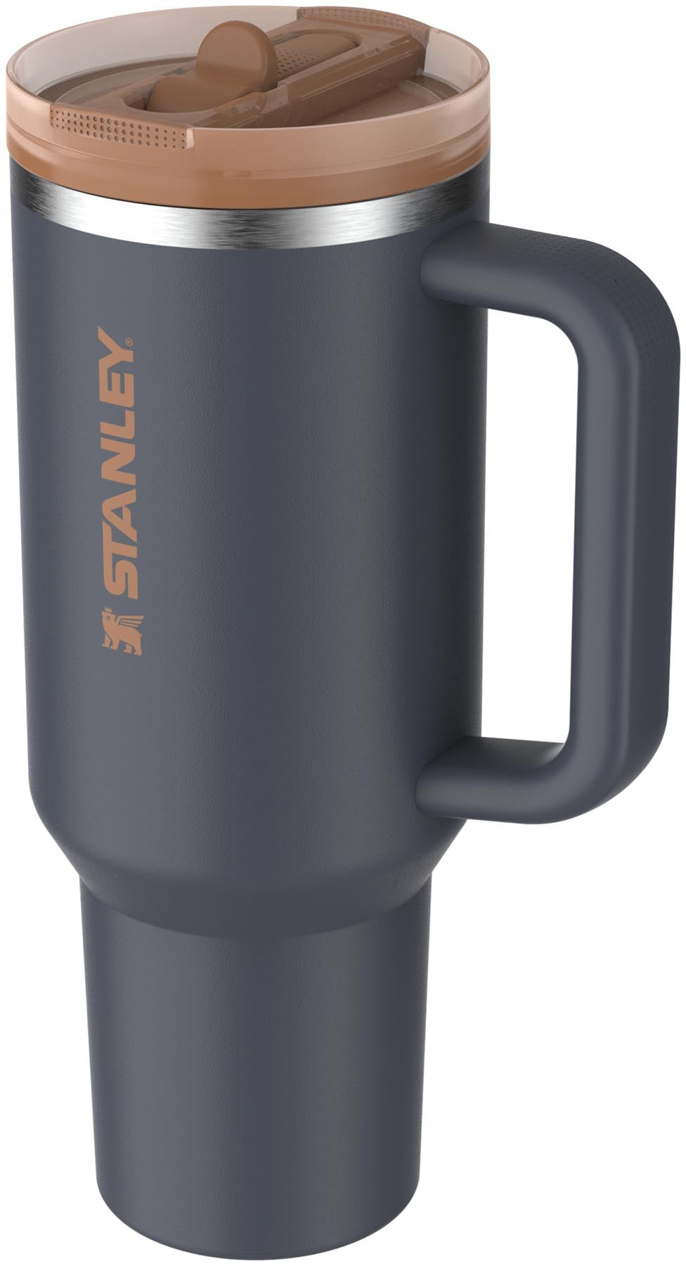 Moderne Stanley Quencher ProTour Thermosflasche mit Flip Straw in elegantem Twilight-Blau, perfekt für Abenteuer und den täglichen Gebrauch.