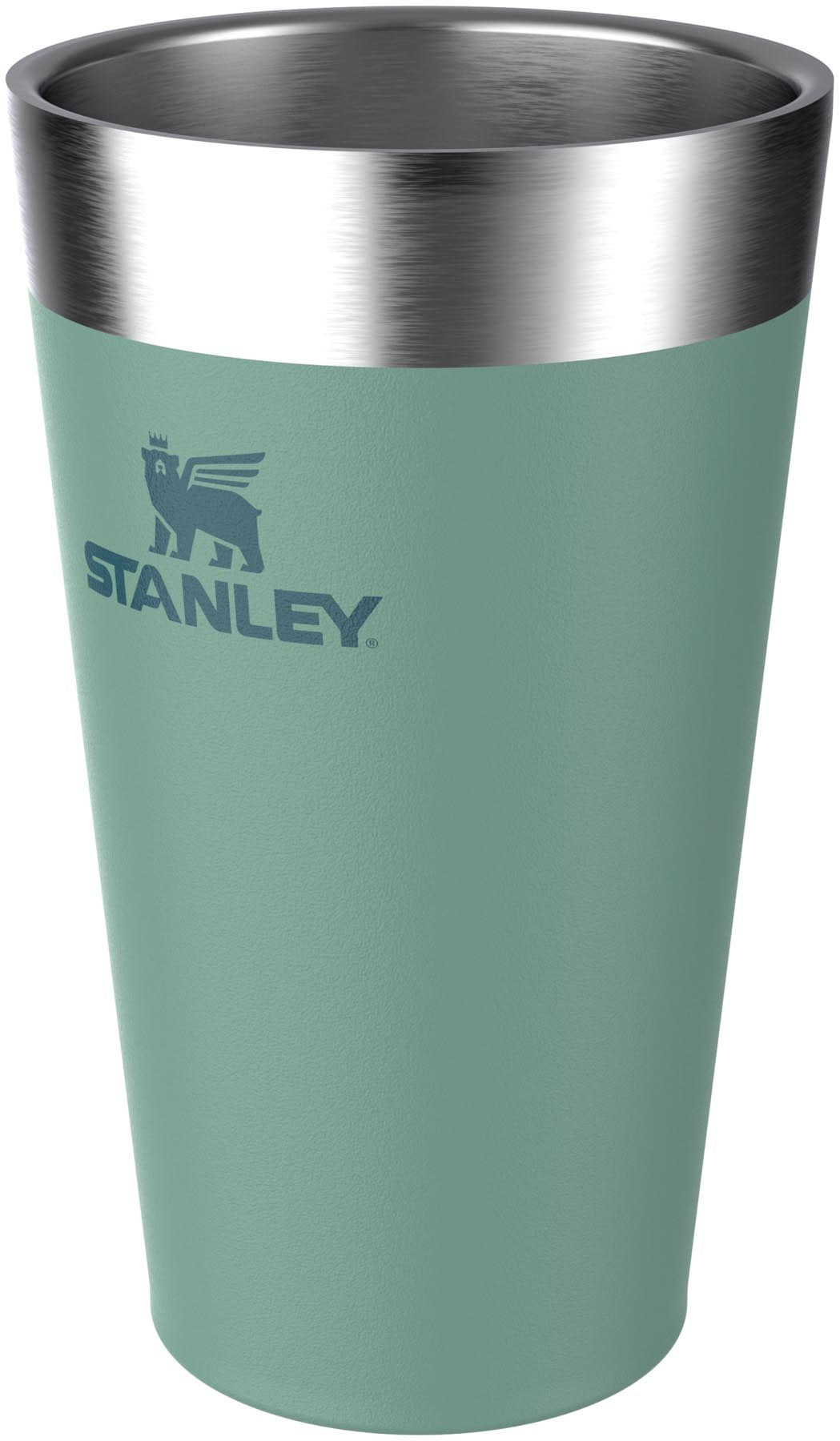 Moderne Thermosflasche in lebhaftem Frühlingsgrün (0.47l) von Stanley, perfekt für kalte und heiße Getränke, ideal für den Alltag.