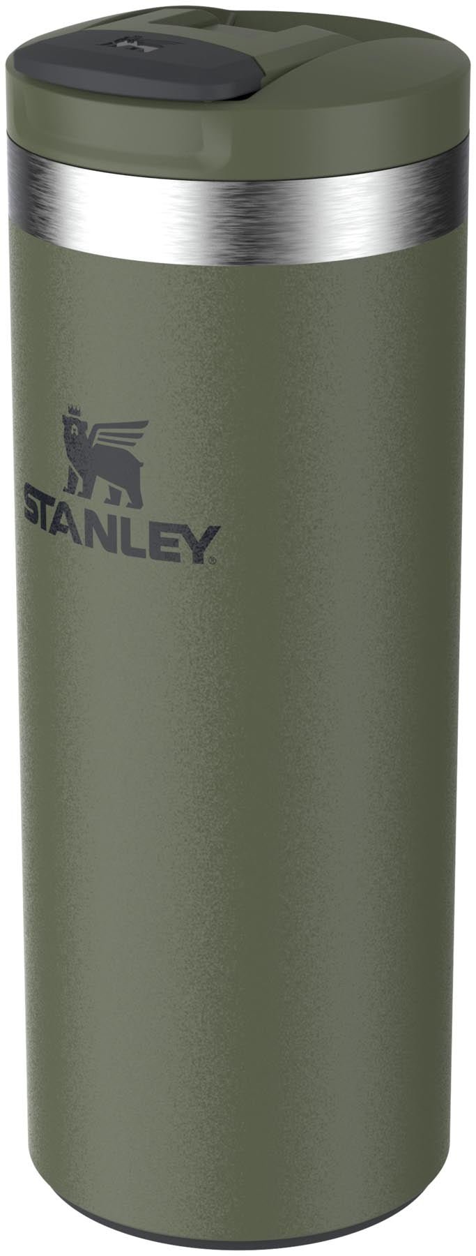 Eleganter Stanley Transit Fliptop Becher in dried pine, 0.35l, ideal für den täglichen Gebrauch und vielseitig einsetzbar.