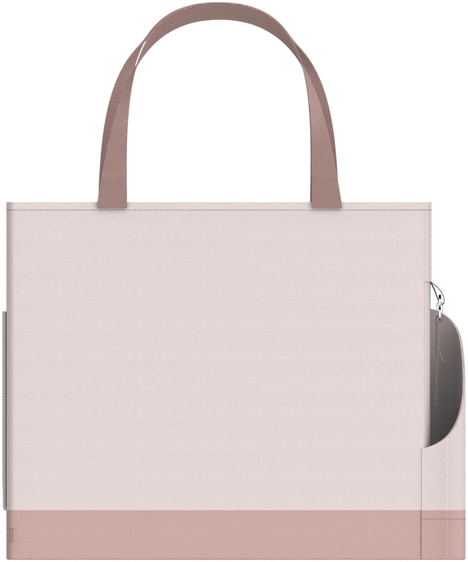 Stylische Kühltasche Vitalize Macro Method Tote in zartem Roséquarz, ideal für Picknicks und Ausflüge, von Stanley.
