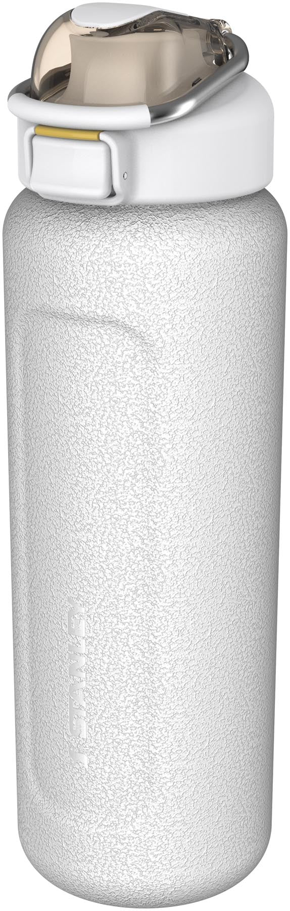 Elegante Stanley Wellspring Flasche in Hammertone Frost, 0.7l, für heiße und kalte Getränke, ideal für Abenteuer und den Alltag.