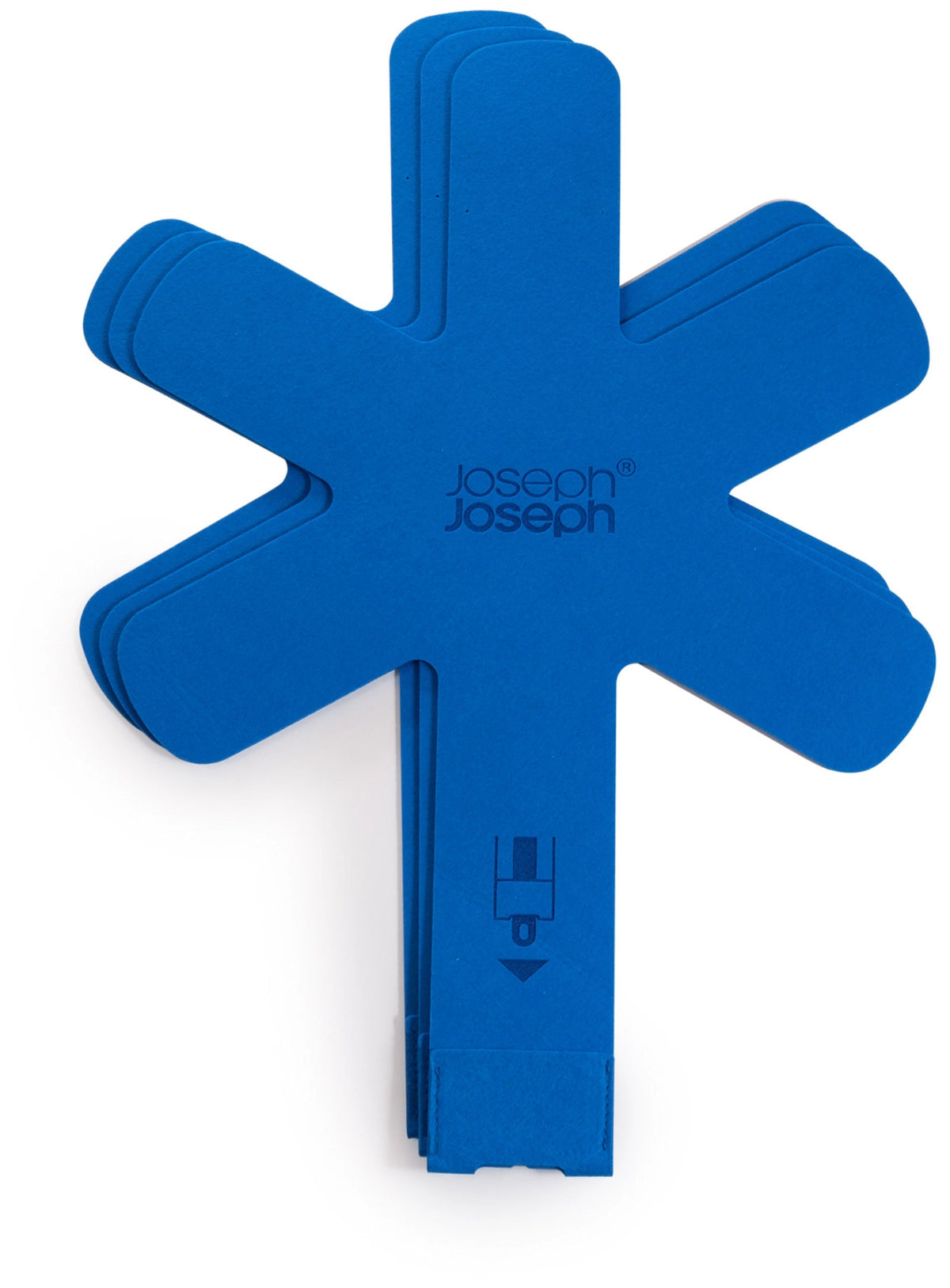 3er Set Space Pfannenschutz mit Griffschutz in Blau präsentiert im Onlineshop von KAQTU Design AG. Pfannenzubehör ist von Joseph Joseph