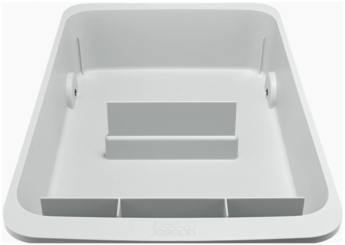 CupboardStore Putzschrank ausziehbar aus recycl. Kunststoff in Grau präsentiert im Onlineshop von KAQTU Design AG. Küchenhelfer ist von Joseph Joseph