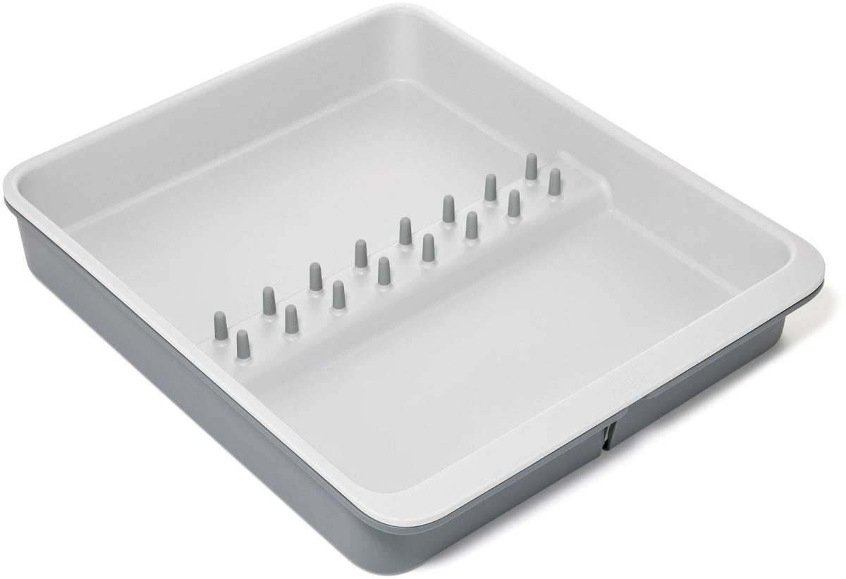 DrawerStore Besteckkasten für Utensilien recycl. Kunststoff in Grau präsentiert im Onlineshop von KAQTU Design AG. Besteckboxen ist von Joseph Joseph