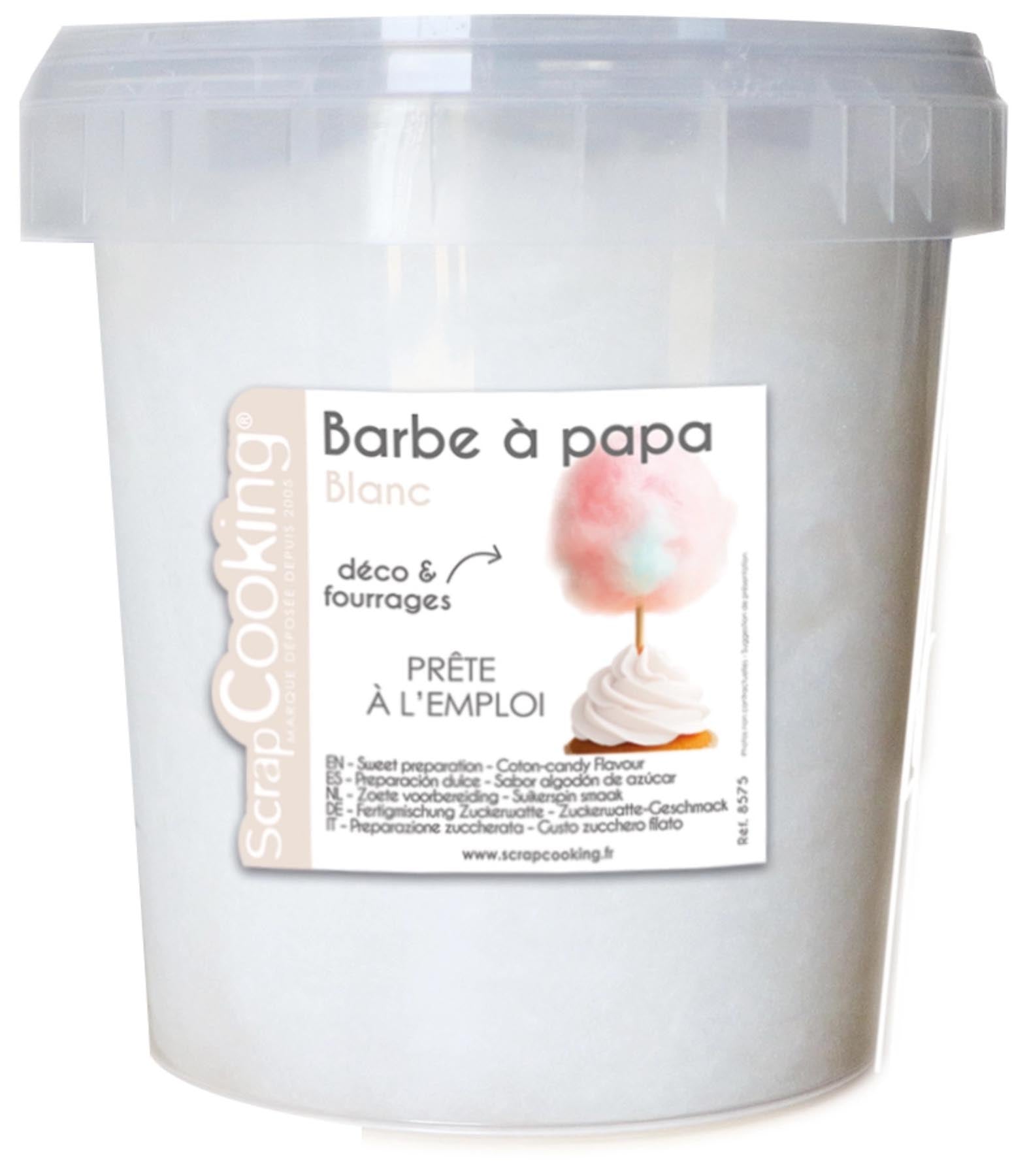 Zuckerwatte weiss 35g in präsentiert im Onlineshop von KAQTU Design AG. Backutensilien ist von Scrap Cooking