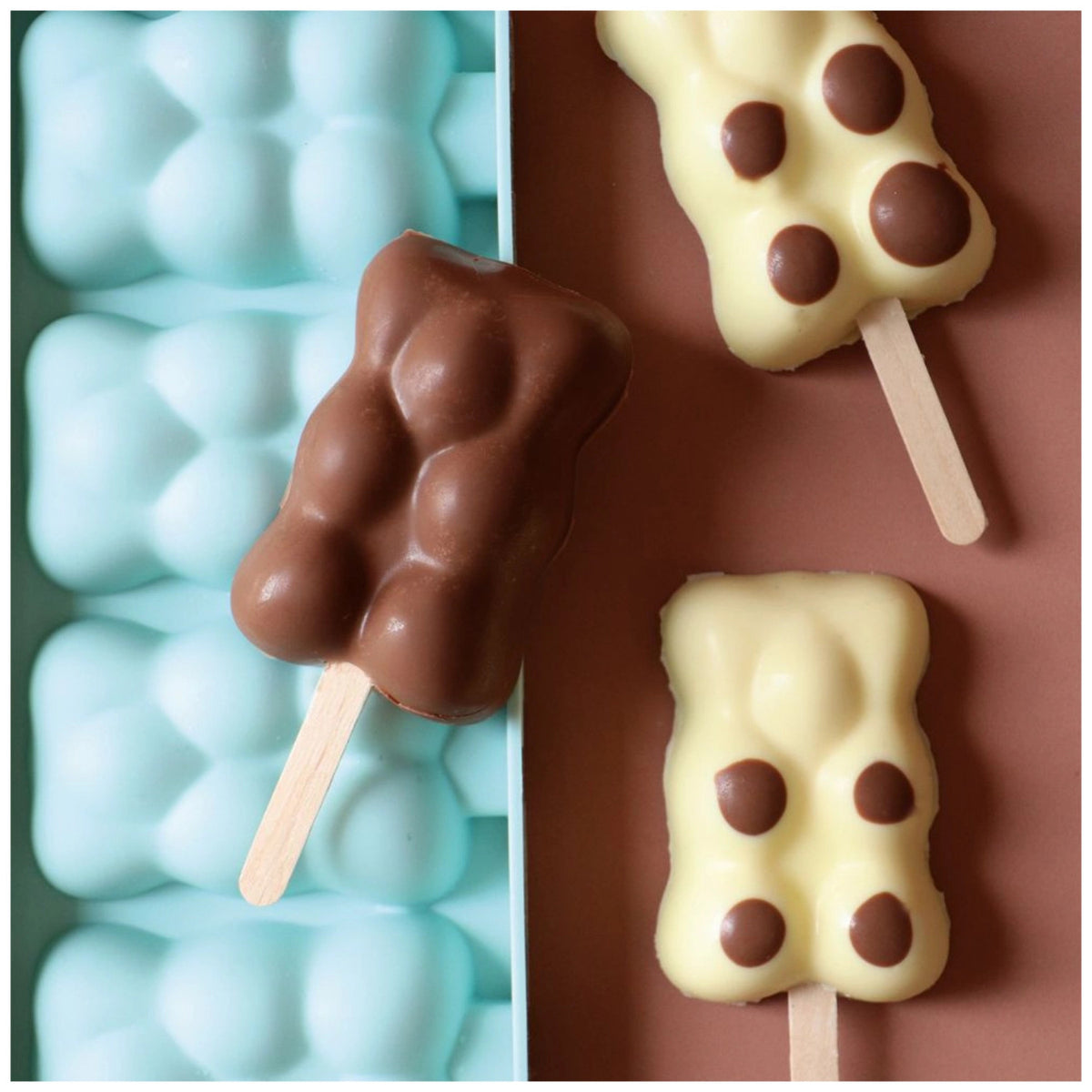 Glaceform Teddy Bär in präsentiert im Onlineshop von KAQTU Design AG. Glacezubehör ist von Scrap Cooking
