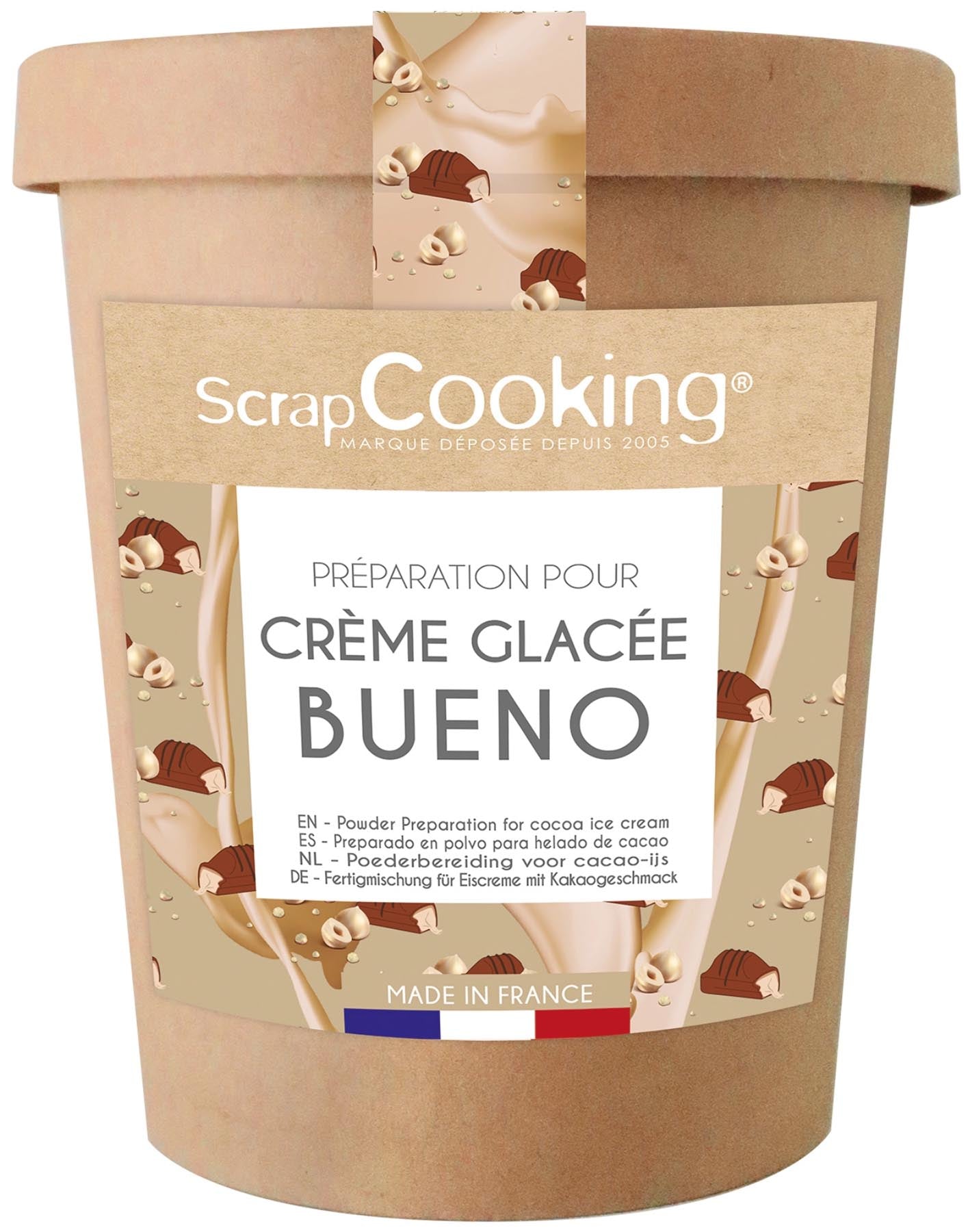Fertigmischung Glace Bueno Mix 195g in präsentiert im Onlineshop von KAQTU Design AG. Backutensilien ist von Scrap Cooking
