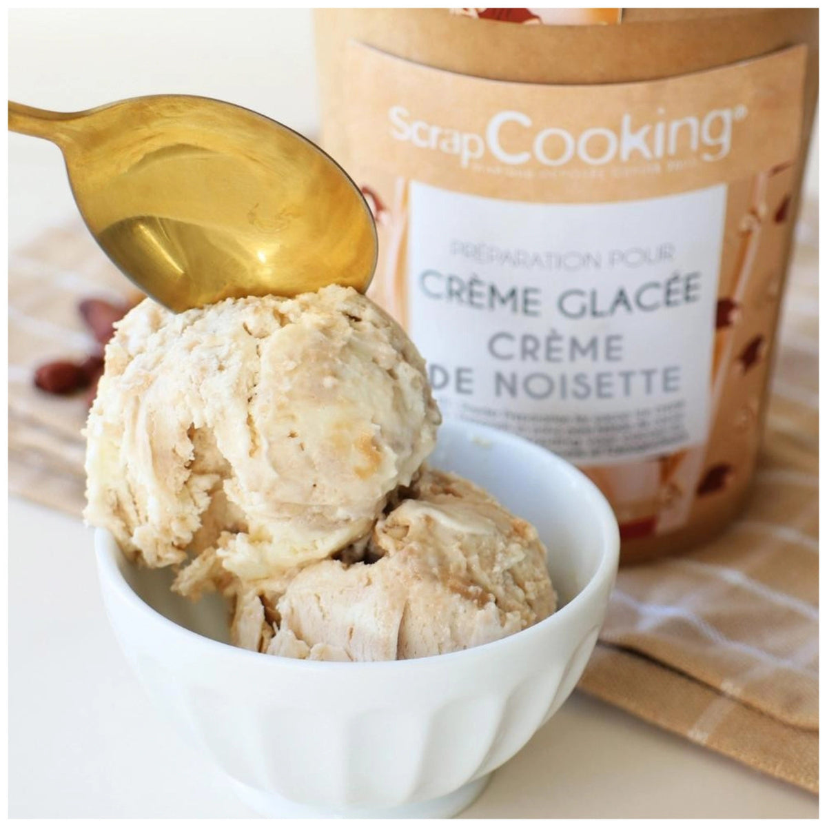 Fertigmischung Glace Bueno Mix 195g in präsentiert im Onlineshop von KAQTU Design AG. Zutaten ist von Scrap Cooking