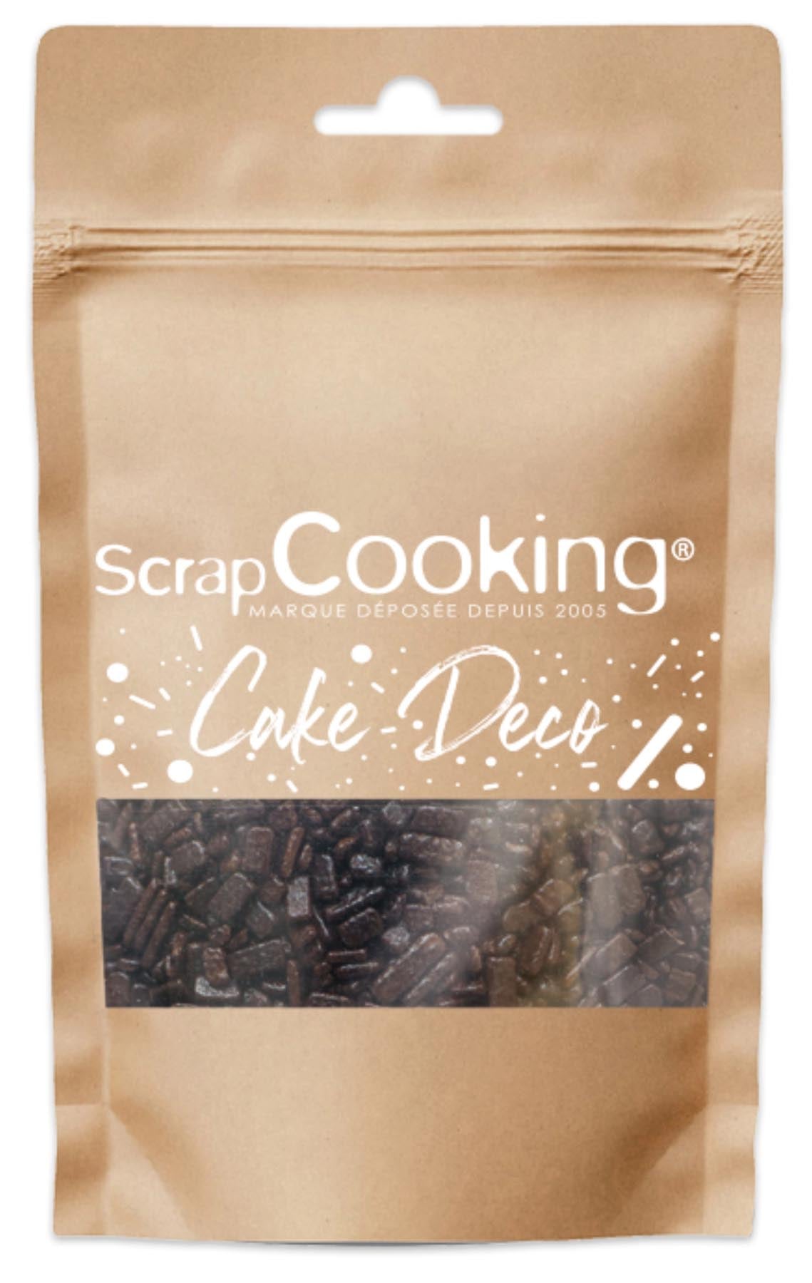 Schockoladenstreussel 50g in präsentiert im Onlineshop von KAQTU Design AG. Zutaten ist von Scrap Cooking