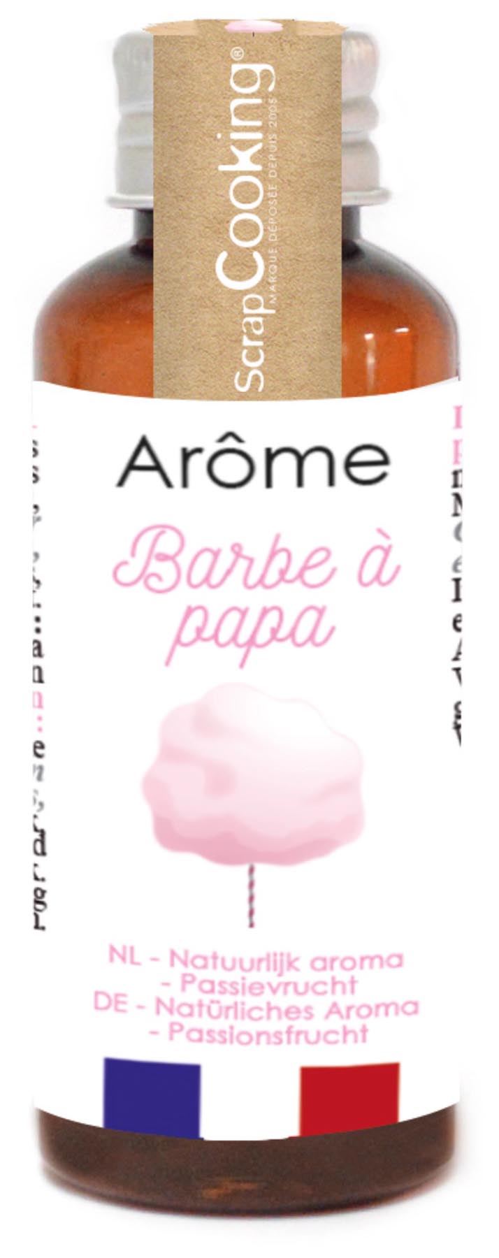 Natürliches Aroma Zuckerwatte 40ml in präsentiert im Onlineshop von KAQTU Design AG. Ersatzteil ist von Scrap Cooking