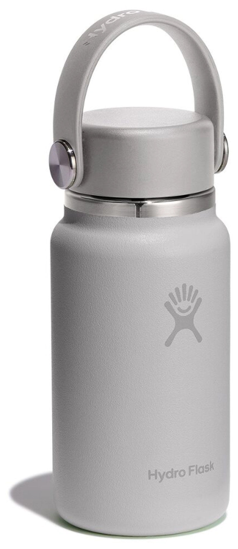 Trinkflasche Micro Hydro 200ml birch in Grau präsentiert im Onlineshop von KAQTU Design AG. Thermosflasche ist von Hydro Flask