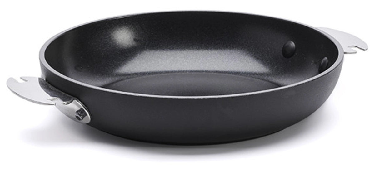 Ceranoa Loqy Bratpfanne D20cm Keramik in Schwarz präsentiert im Onlineshop von KAQTU Design AG. Bratpfanne ist von de Buyer