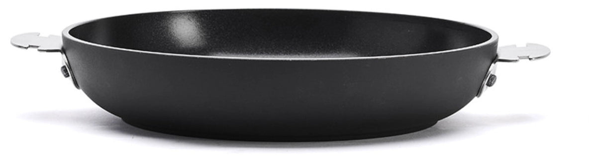 Ceranoa Loqy Bratpfanne D24cm Keramik in Schwarz präsentiert im Onlineshop von KAQTU Design AG. Bratpfanne ist von de Buyer