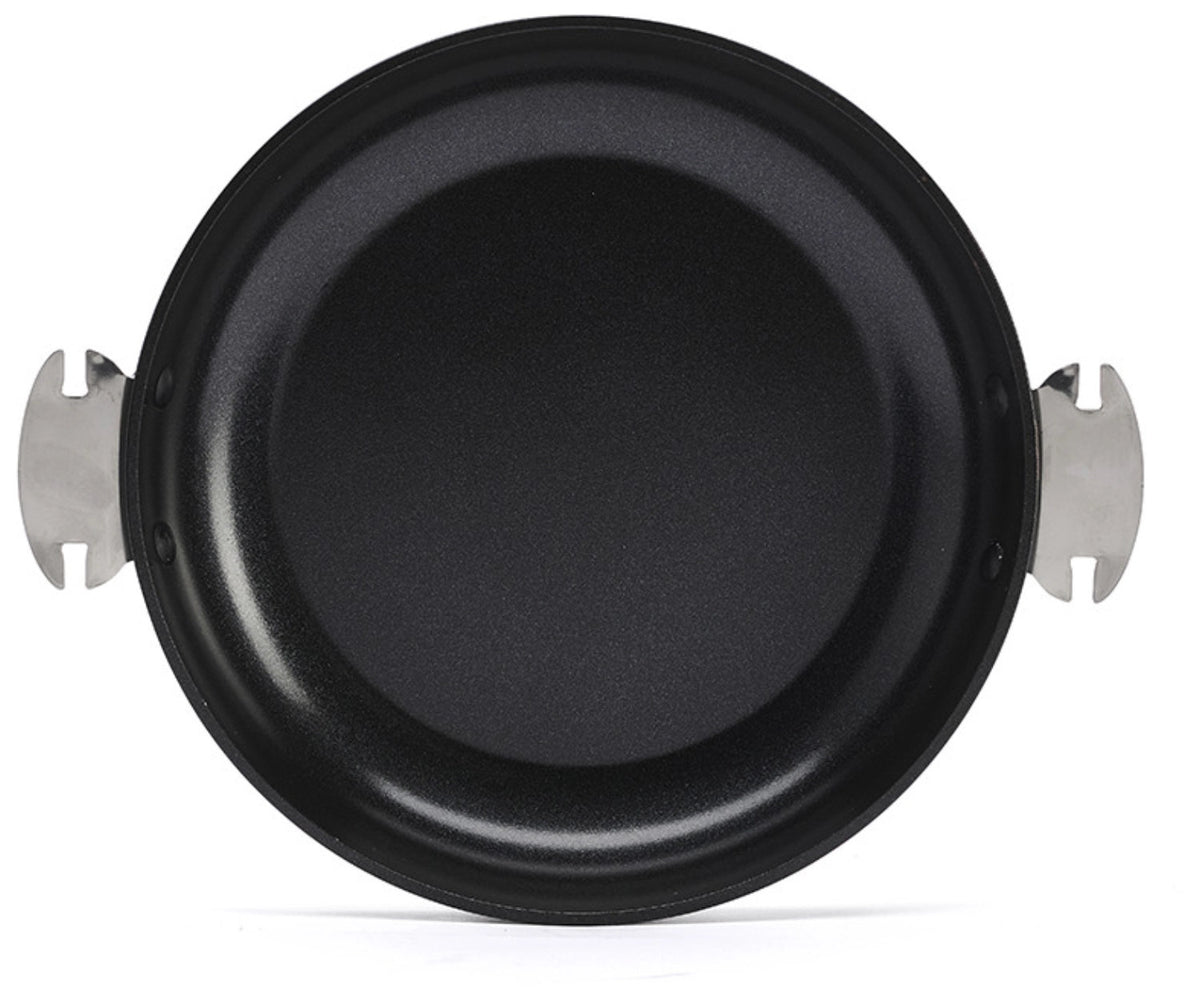 Ceranoa Loqy Bratpfanne D24cm Keramik in Schwarz präsentiert im Onlineshop von KAQTU Design AG. Bratpfanne ist von de Buyer