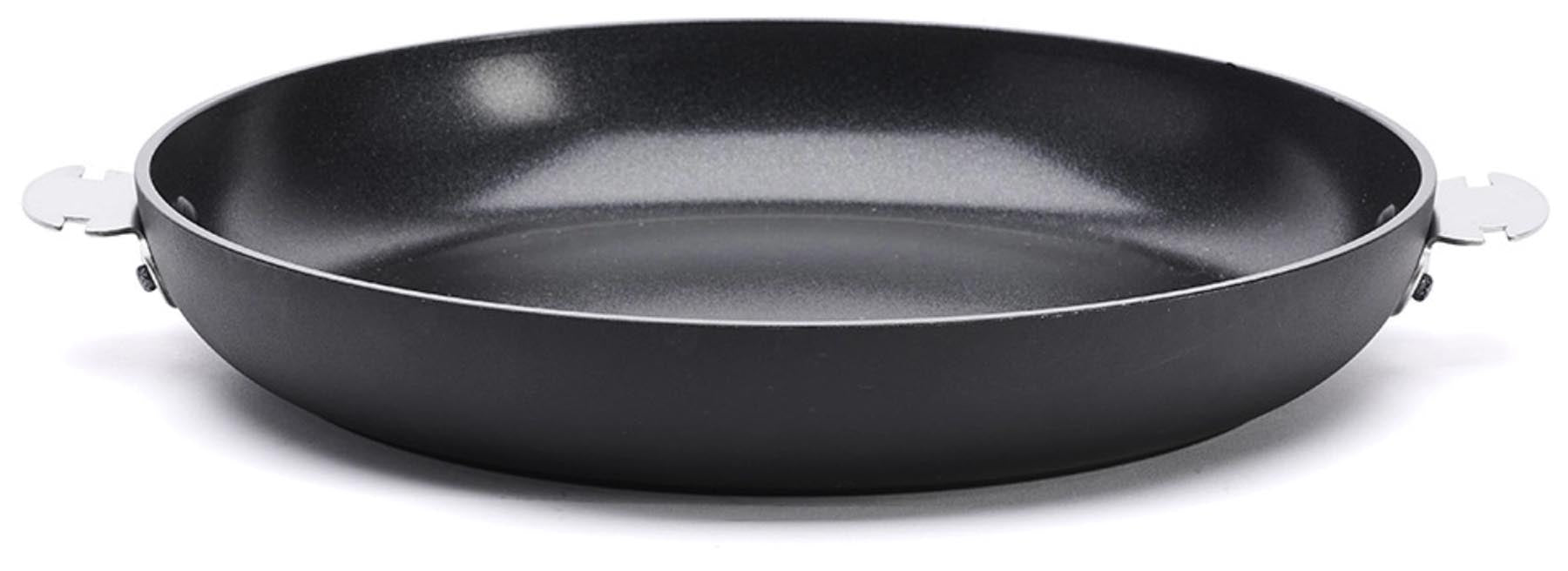 Elegante Ceranoa Loqy Bratpfanne D32cm aus hochwertiger Keramik von de Buyer, perfekt für fettfreies Kochen und ansprechende Küchenausstattung.