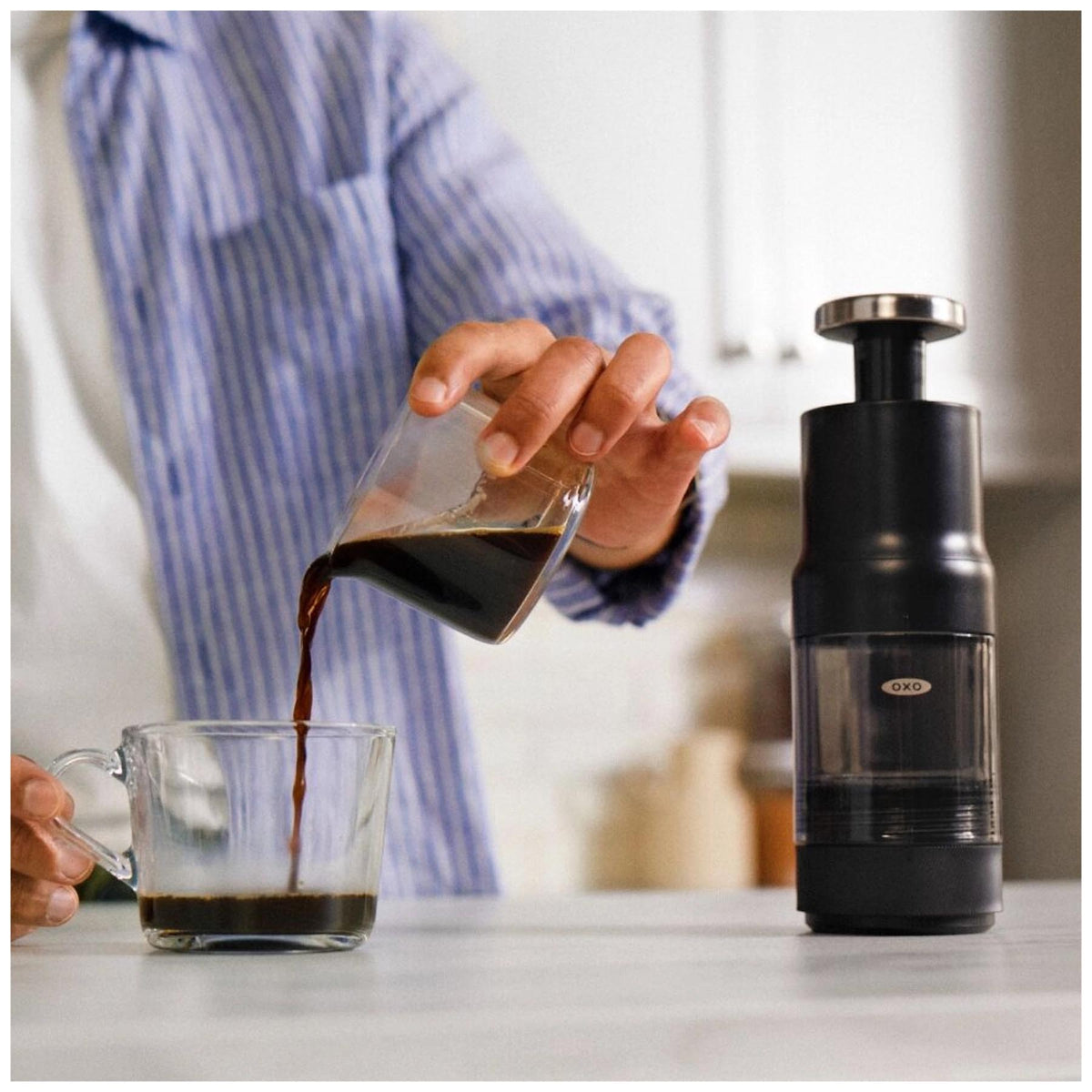 GG Brew Kaffeezubereiter in 2-5min in Schwarz präsentiert im Onlineshop von KAQTU Design AG. Kaffeemaschine ist von OXO