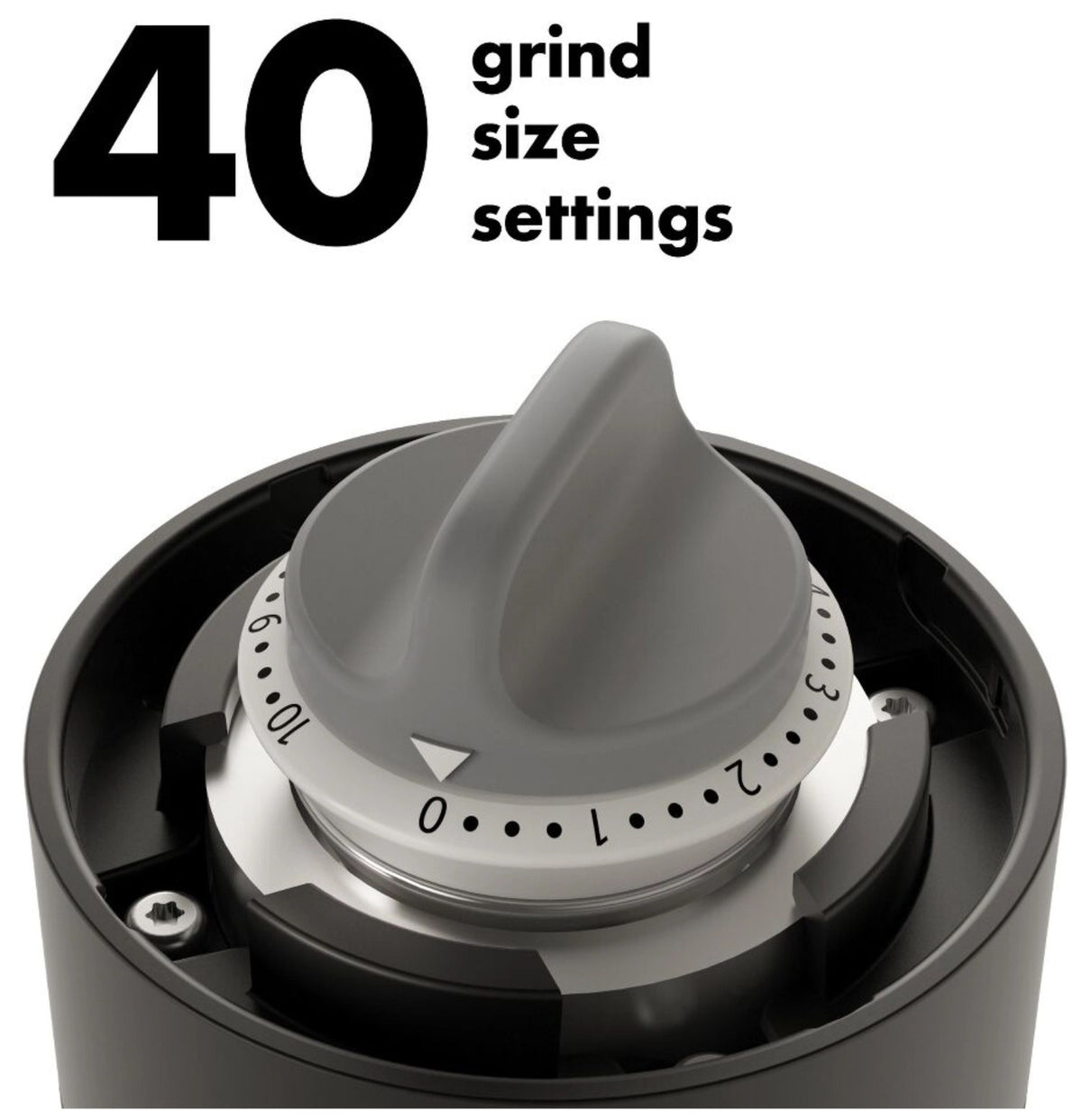 GG Brew Kaffeemühle handbetrieben in Schwarz präsentiert im Onlineshop von KAQTU Design AG. Kaffeemühle ist von OXO