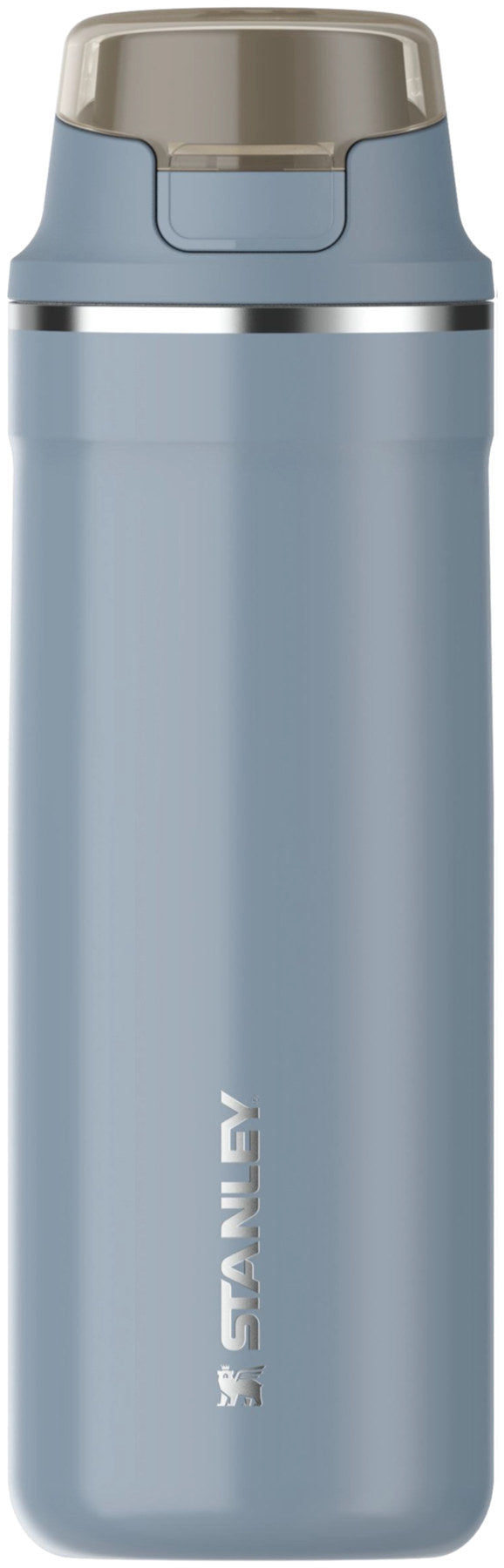 Blaue Thermosflasche Stanley District Pulse Mug in Slate Blue mit glänzender Oberfläche