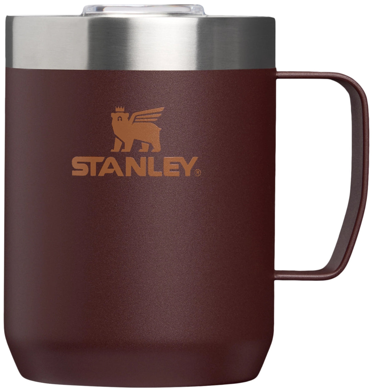 Brauner Becher Everyday Camp Mug coffee von Stanley, eine Thermosflasche in kompakter Becherform