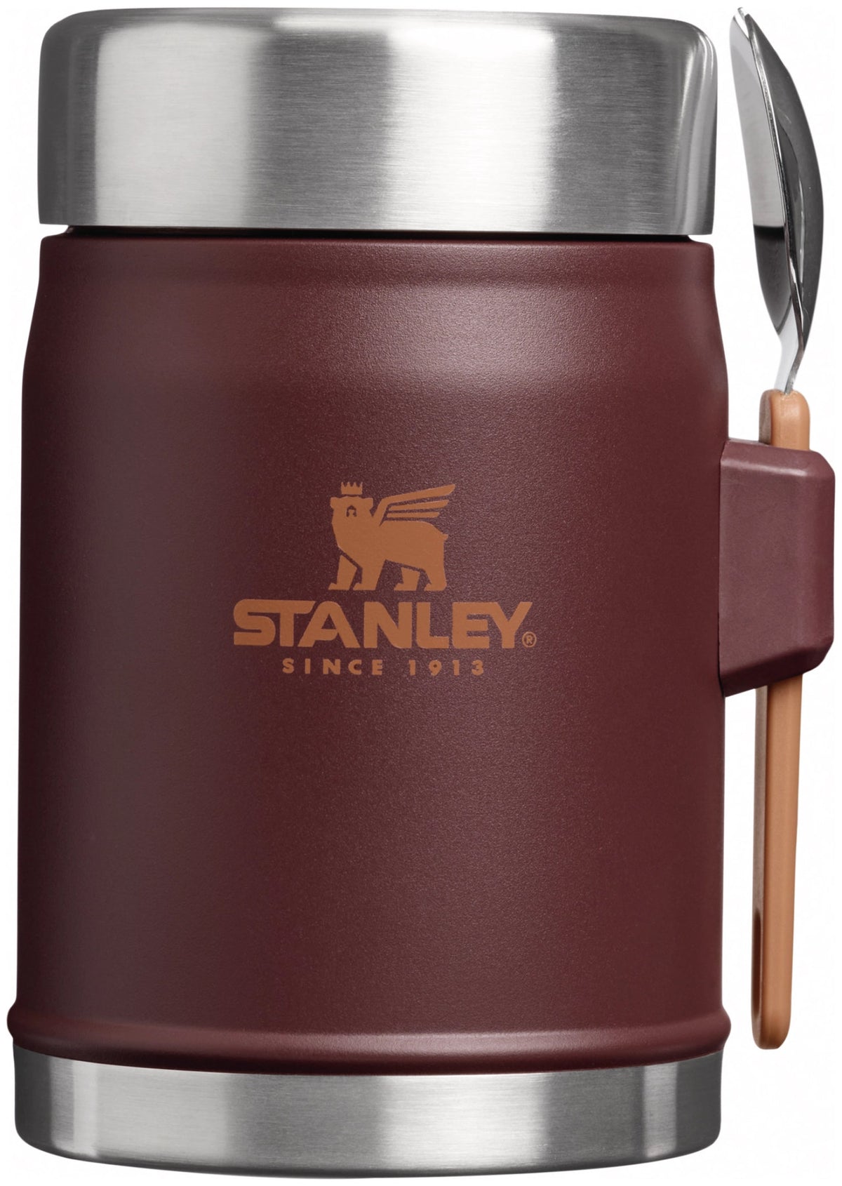 Thermosflasche Legendary Food Jar von Stanley in Braun (coffee) mit Spork