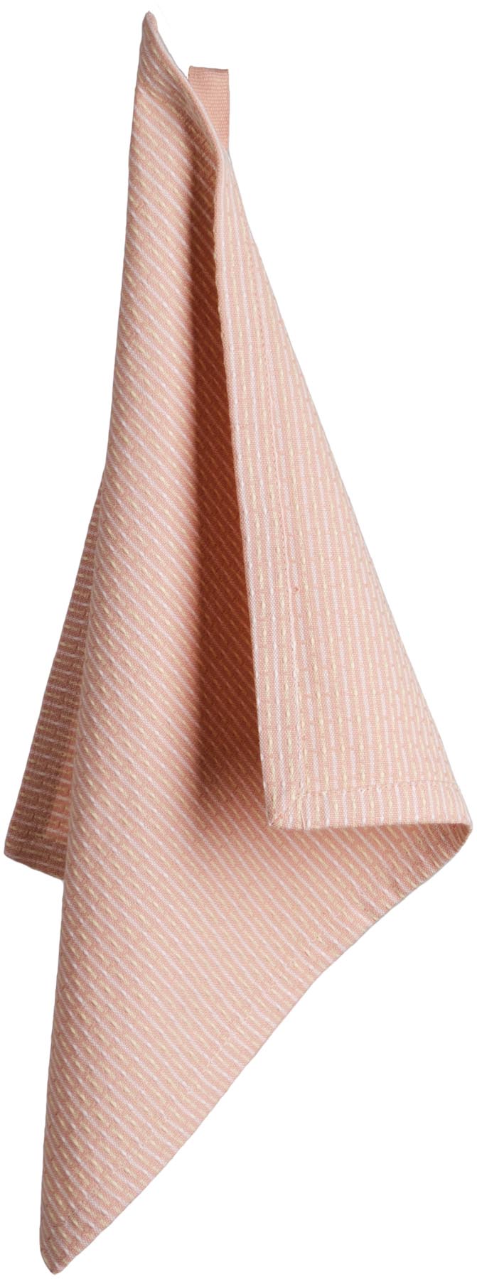Elegantes Spültuch in zartem Kirschblüten-Design, 30x35cm aus Biobaumwolle, ideal für umweltbewusste Küchen. Von The Organic Company.