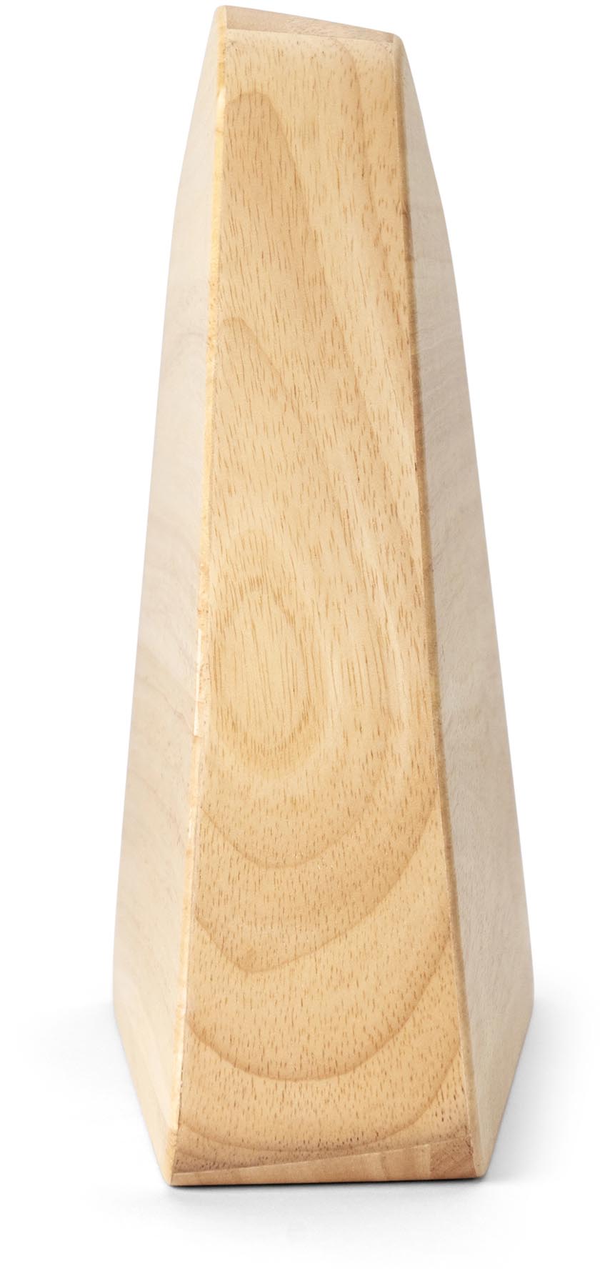 Eleganter magnetischer Messerblock in warmem Braun, ideal zur stilvollen Aufbewahrung von Messern, hergestellt von Continenta.