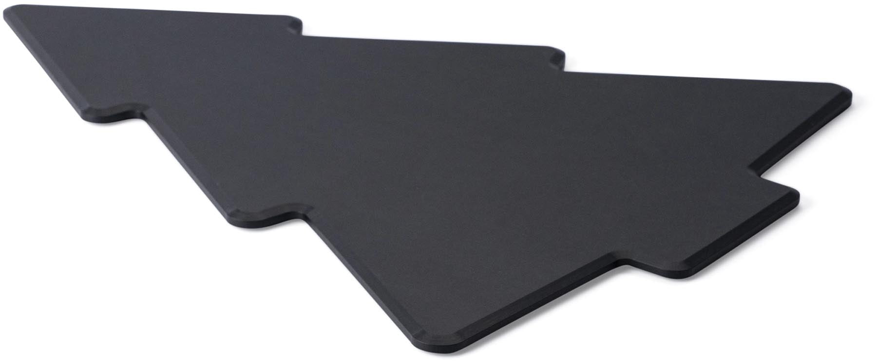 Servierbrett Tannenbaum Duracore schwarz 39cm in Schwarz präsentiert im Onlineshop von KAQTU Design AG. Schneidbrett ist von Continenta