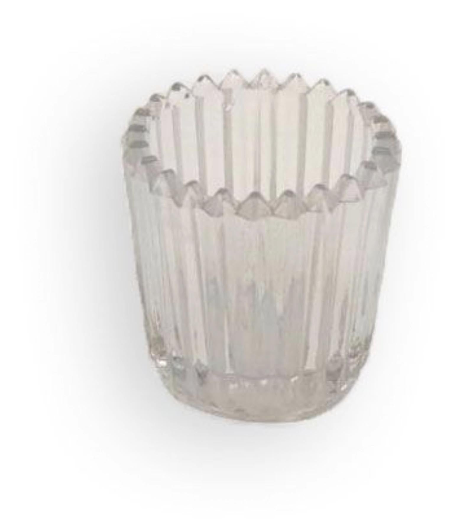 Teelichtglas transparent D:6cm in präsentiert im Onlineshop von KAQTU Design AG. Kerzen ist von Maison Truffe
