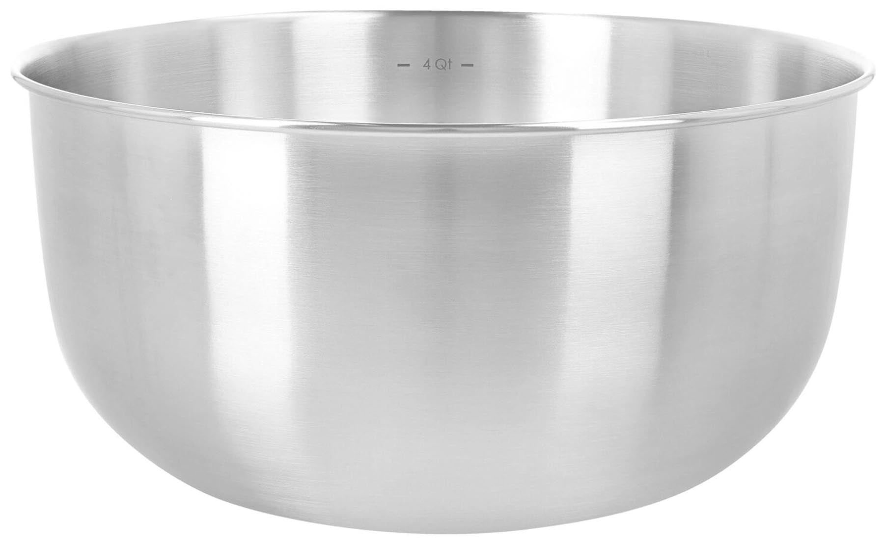 Elegantes 2er Set Rührschüsseln aus der Specialties 3 Serie von Demeyere, ideal für jede Küche. Hochwertige Verarbeitung in Silber.
