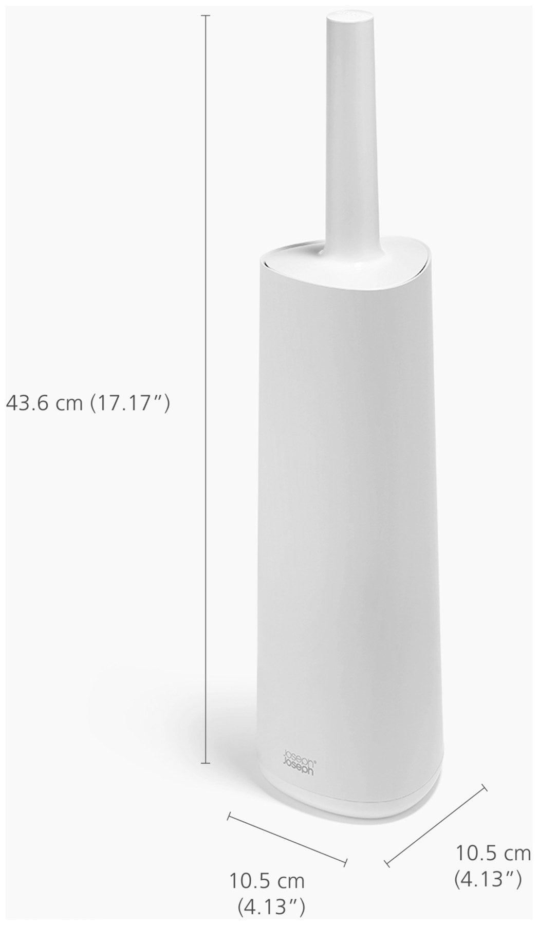 Flex 360 WC Bürste weiss in Weiss präsentiert im Onlineshop von KAQTU Design AG. Toilettenbürste ist von Joseph Joseph