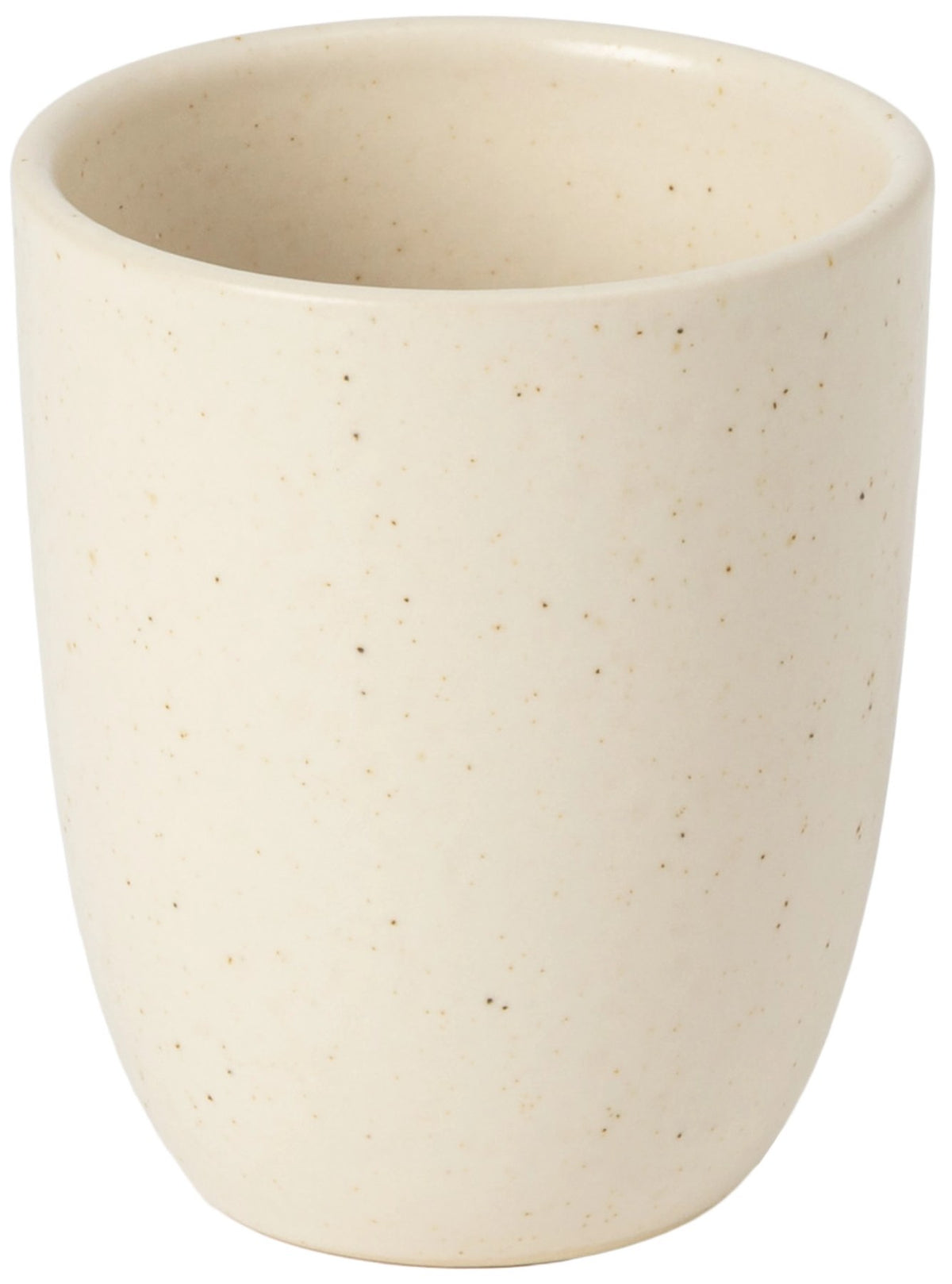 Kaffeetasse Pacifica aus mattem Steinzeug in Beige, rund geformt, Herstellerin Costa Nova, Fassungsvermögen 21cl.