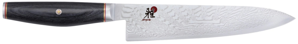 Tenmei Gyutoh 20cm in Schwarz präsentiert im Onlineshop von KAQTU Design AG. Küchenmesser ist von Miyabi