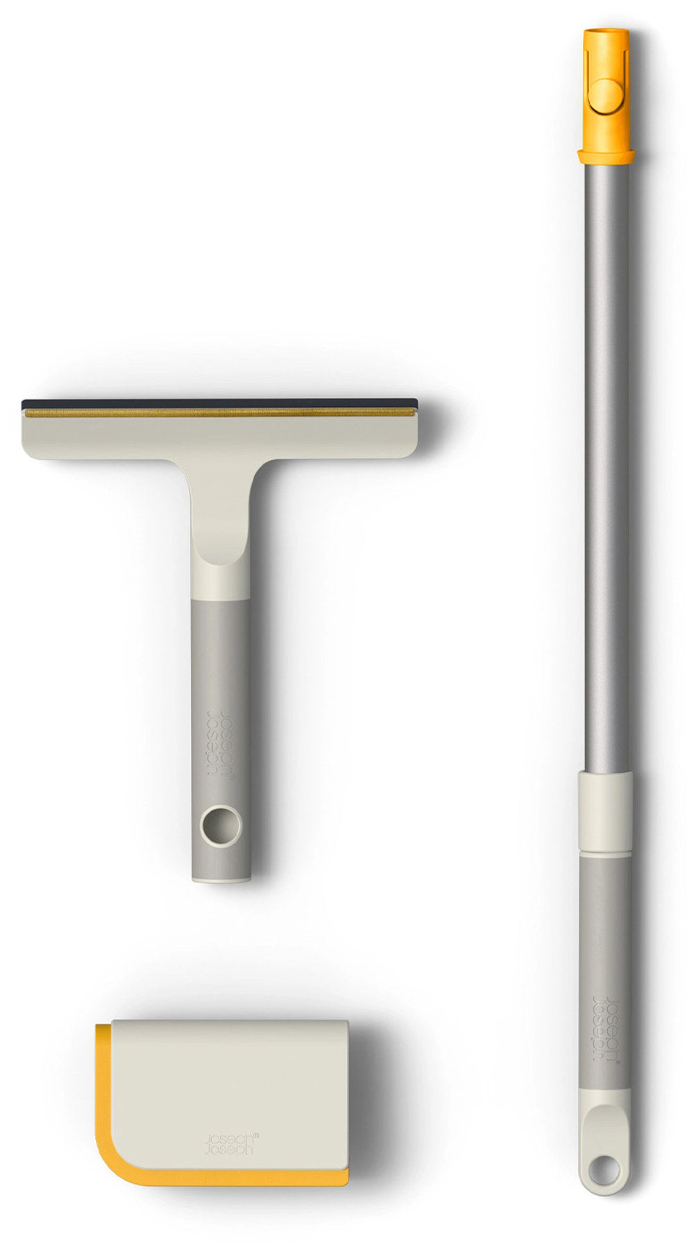 2er Set CleanTech Teppich- + Polsterreinigungsgadgets hellg. in Grau präsentiert im Onlineshop von KAQTU Design AG. Reinigung & Wäsche ist von Joseph Joseph