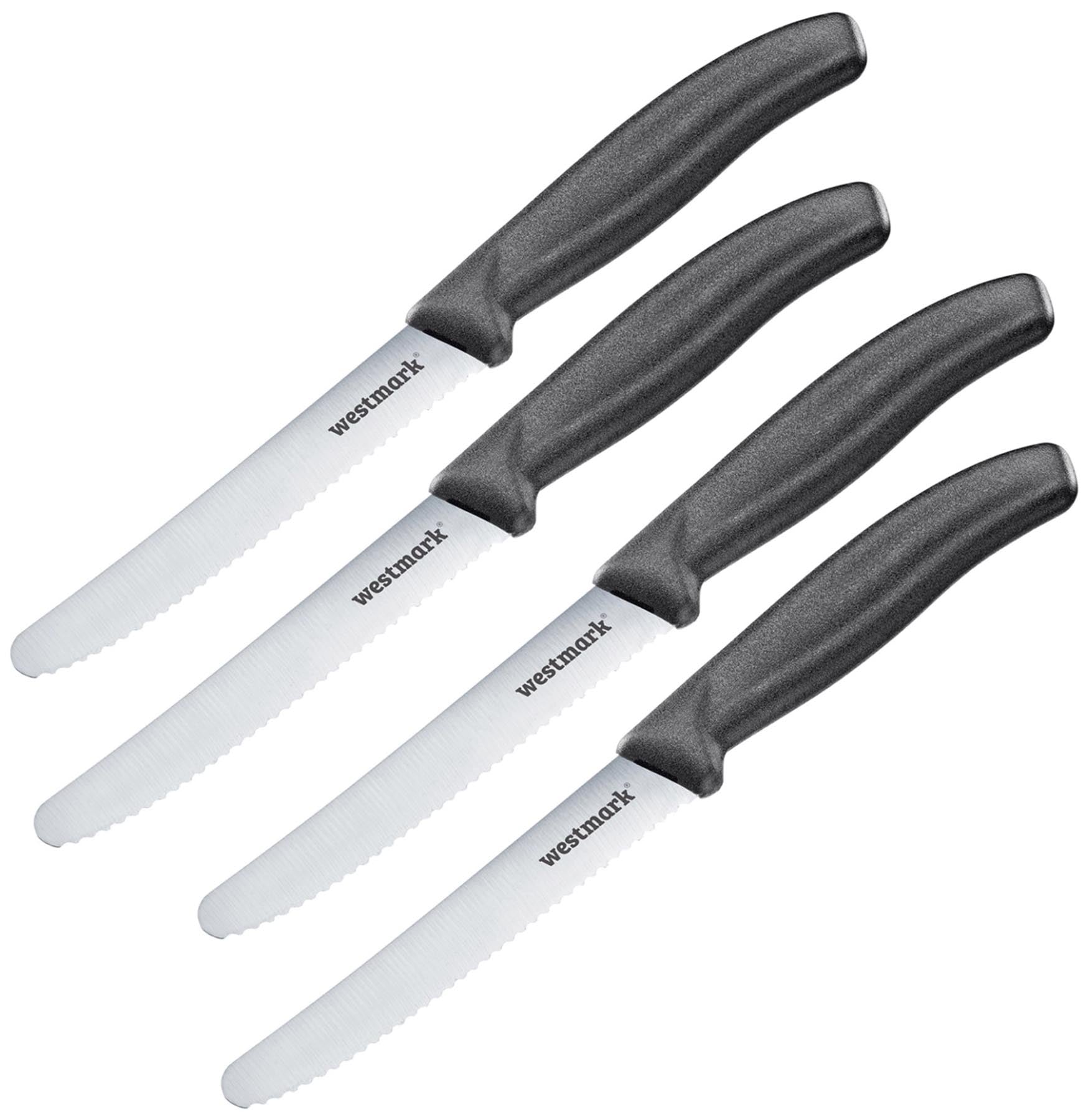 4 Stk. Frühstücksmesser in präsentiert im Onlineshop von KAQTU Design AG. Löffel ist von Westmark