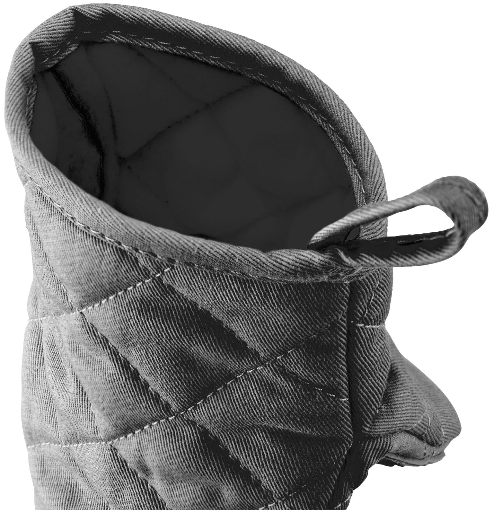 Zwei kompakte Ofenhandschuhe von Westmark, ideal für kleine Hände. Optimaler Schutz beim Kochen und Backen, vielseitig und handlich.