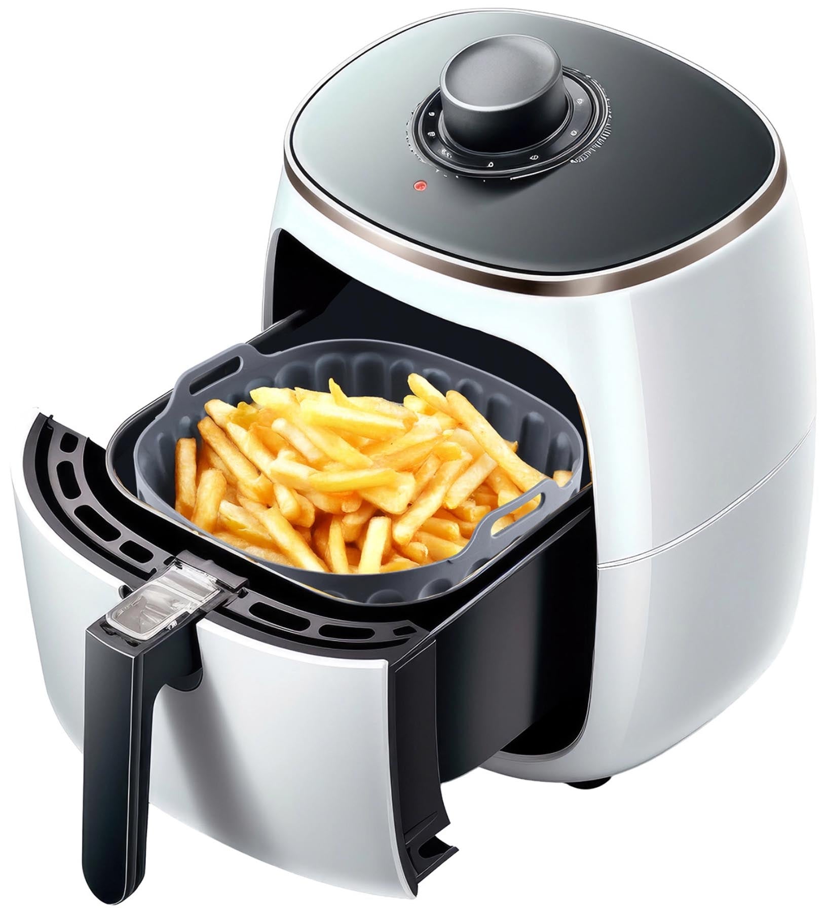 Silikonform für Heißluftfritteuse Square Maxi von Westmark, ideal zum Backen und Zubereiten von köstlichen Gerichten.